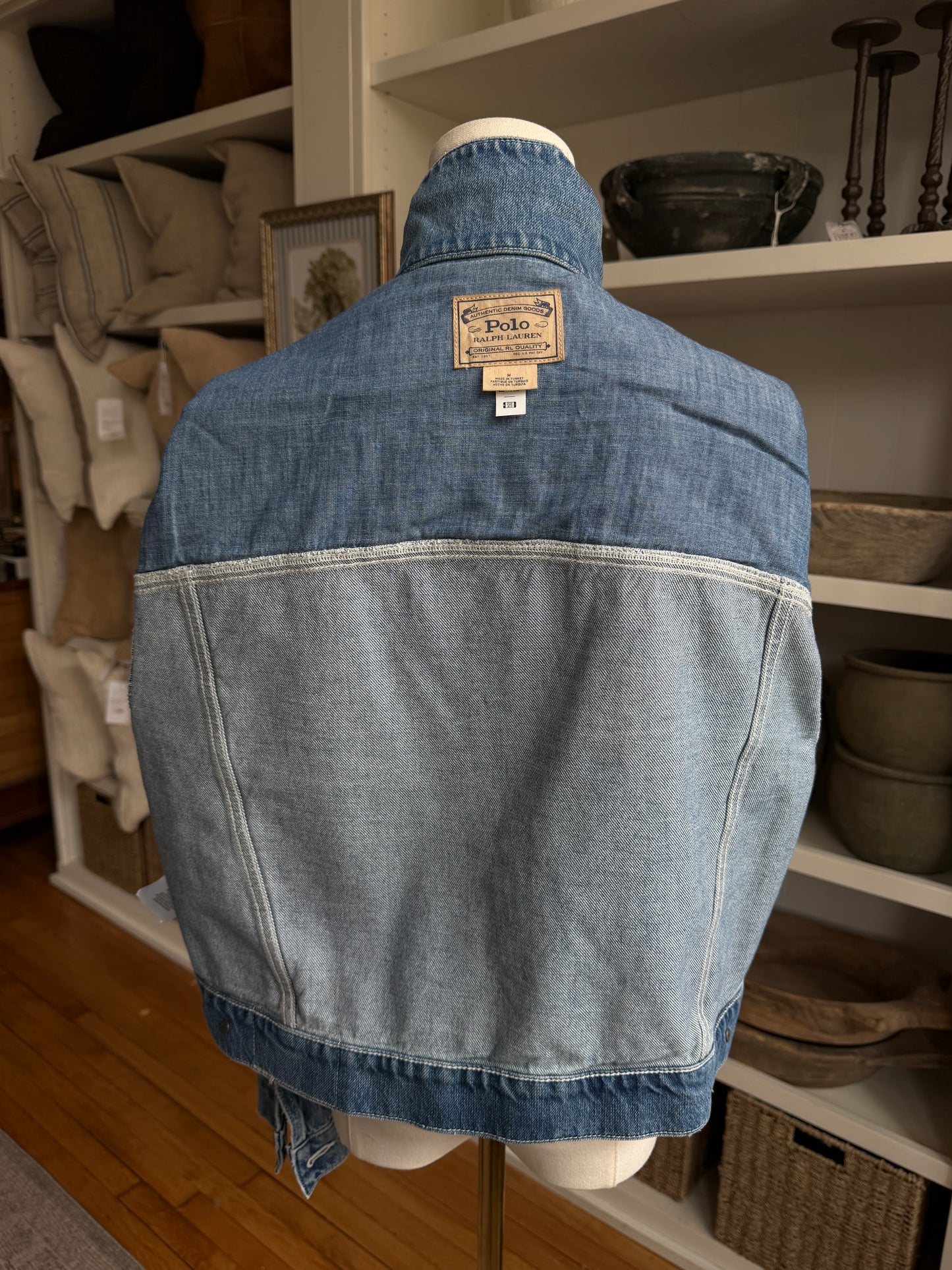 Polo Ralph Lauren quilted denim jacket