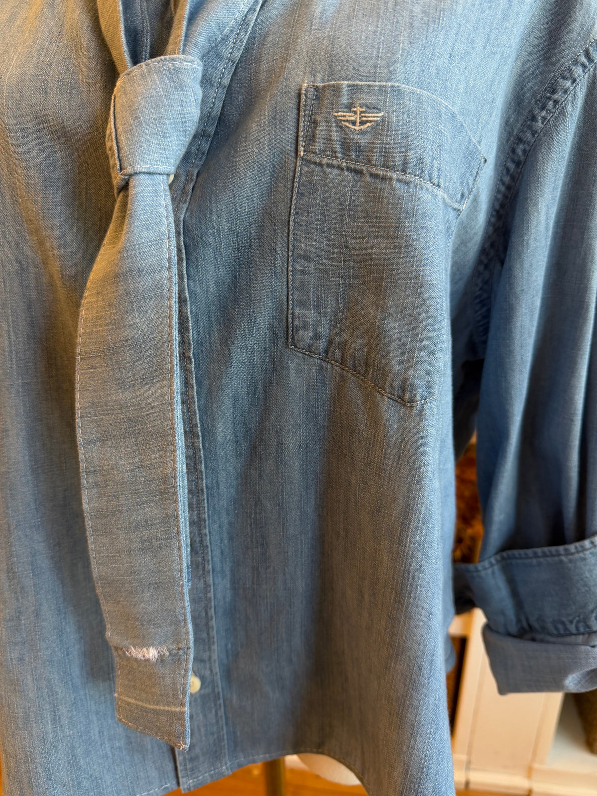 #4 Reworked button down. Fits S-L