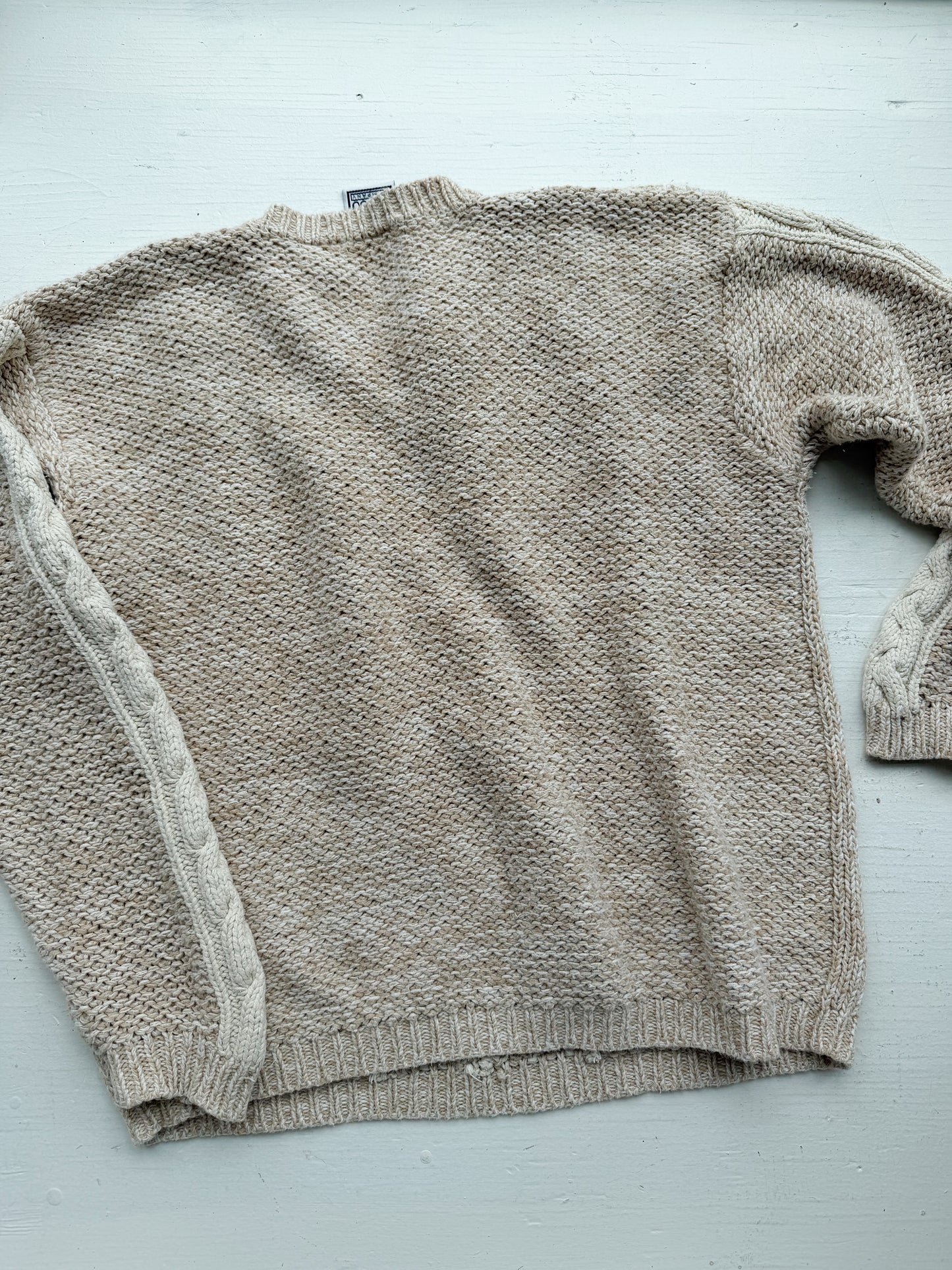 80s Russ Sport cotton blend sweater.