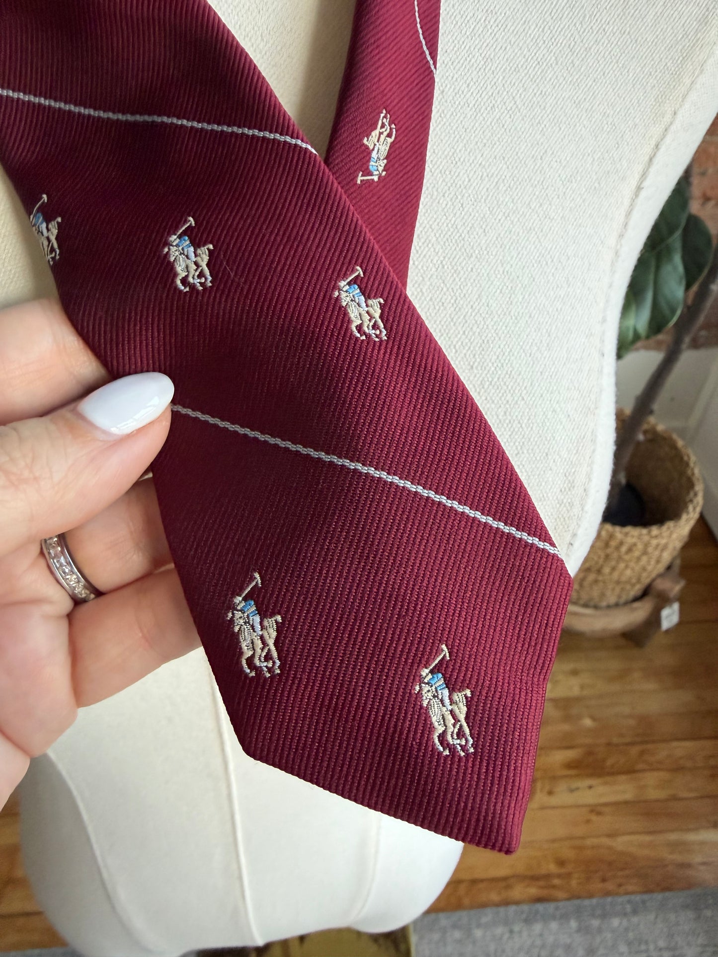 90s Gant polo tie