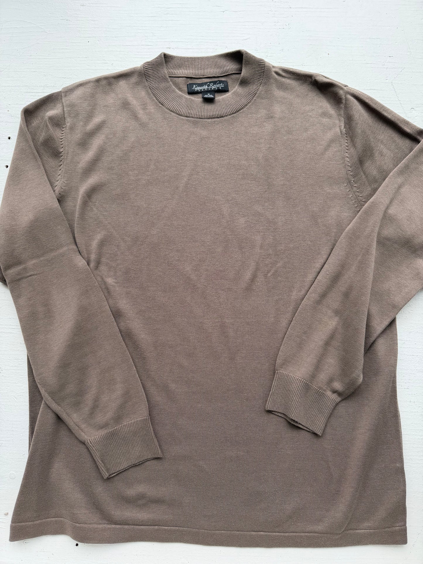 00s Kenneth Robert’s cotton/silk sweater