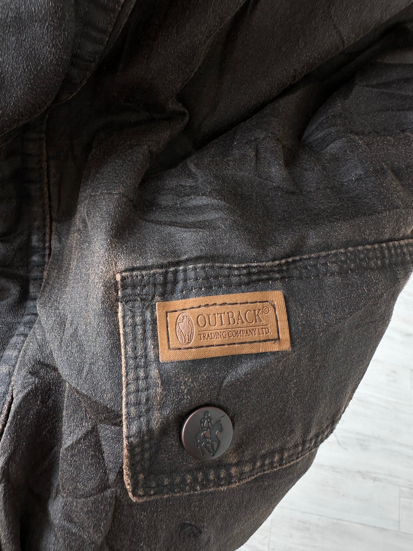 90s Outback Trading Company waxed jacket