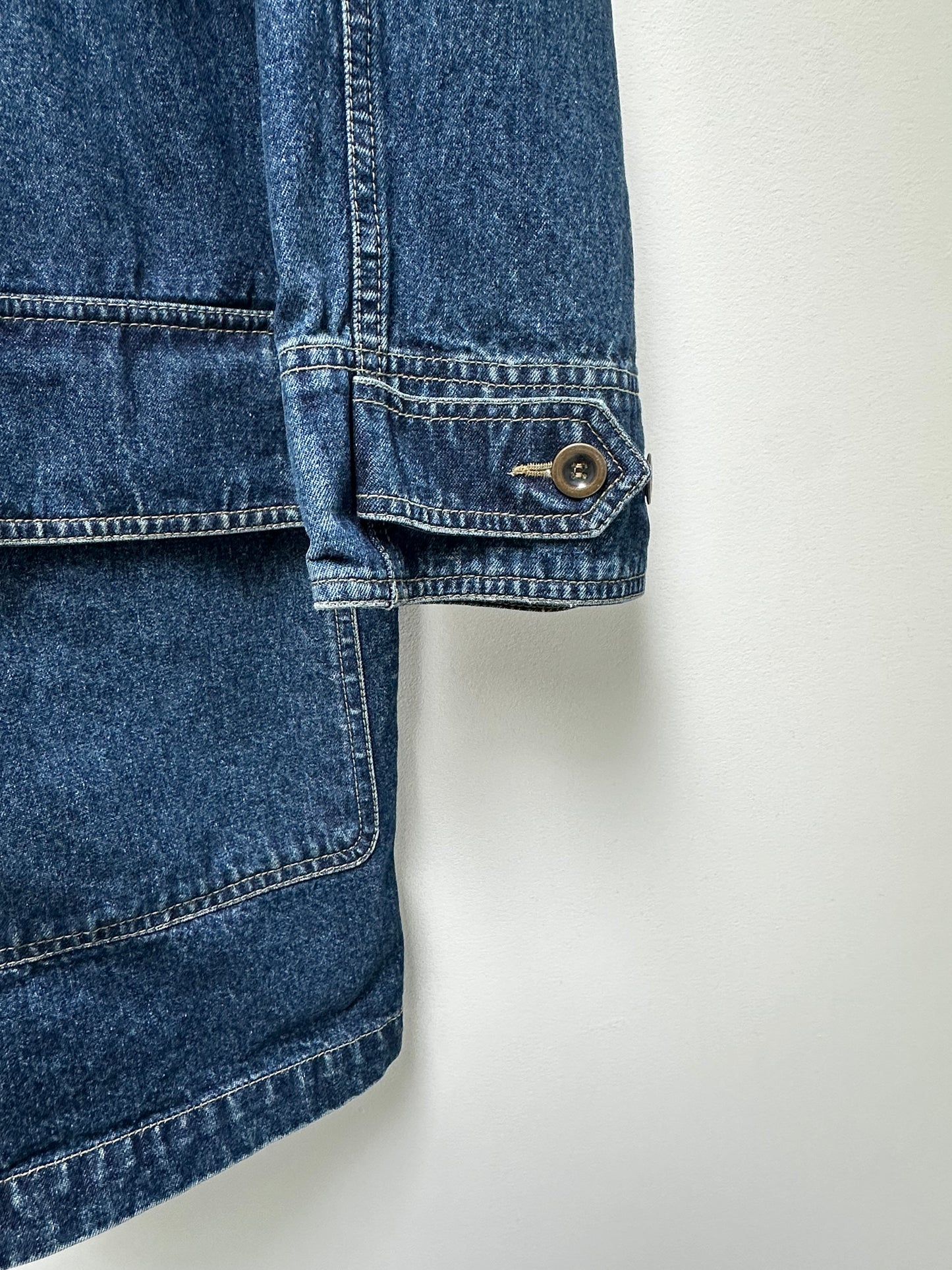 Vintage Lizwear denim toggle coat