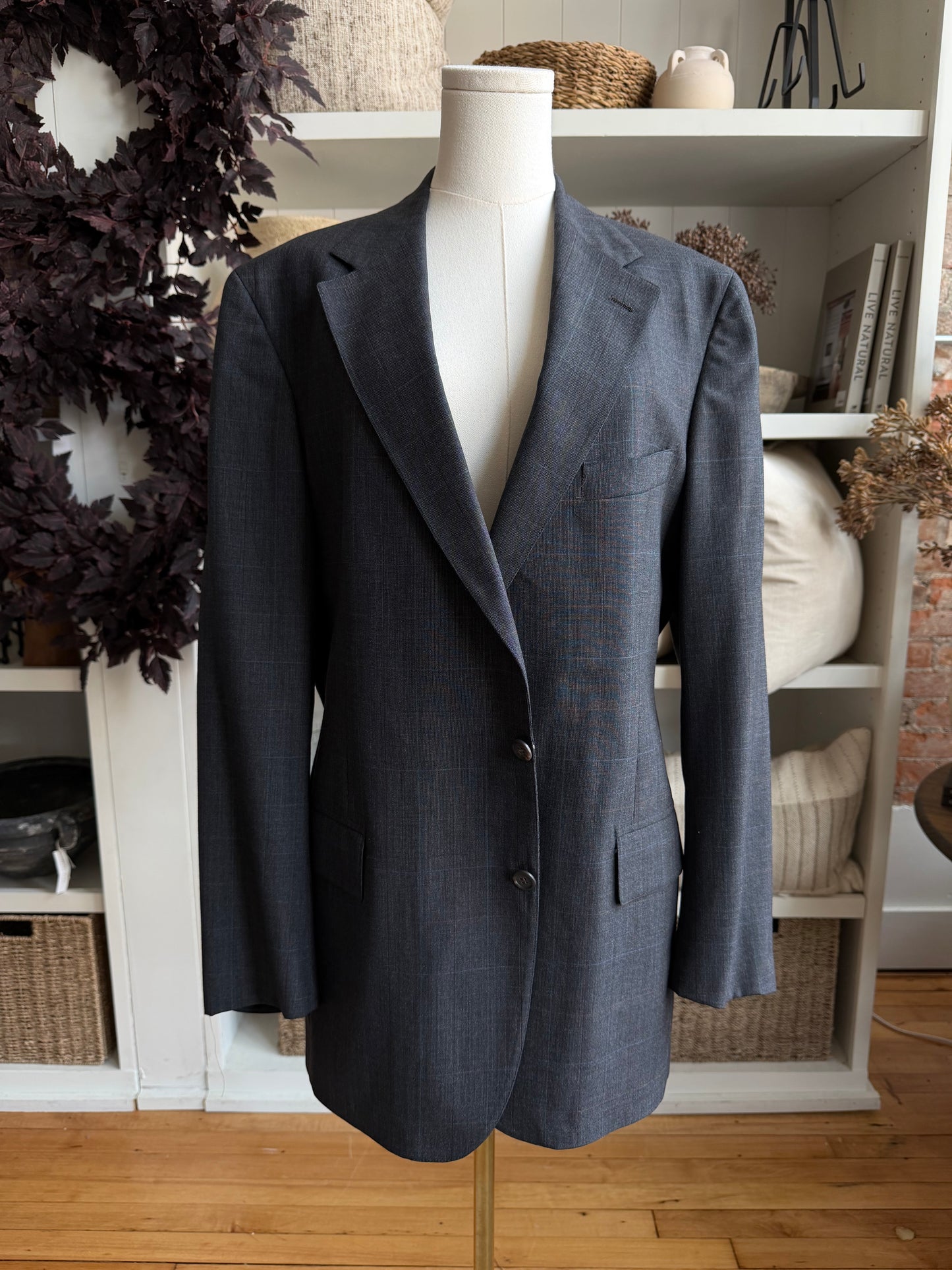 90s Polo University Club wool blazer. Made in the USA. Fits S-L