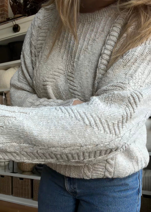 90s Jantzen cotton sweater. Fits M-XL