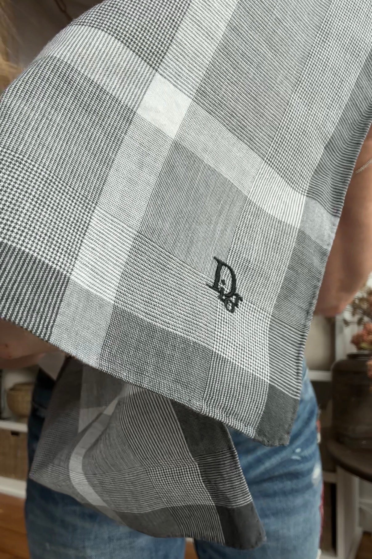 #1 Vintage Dior scarf