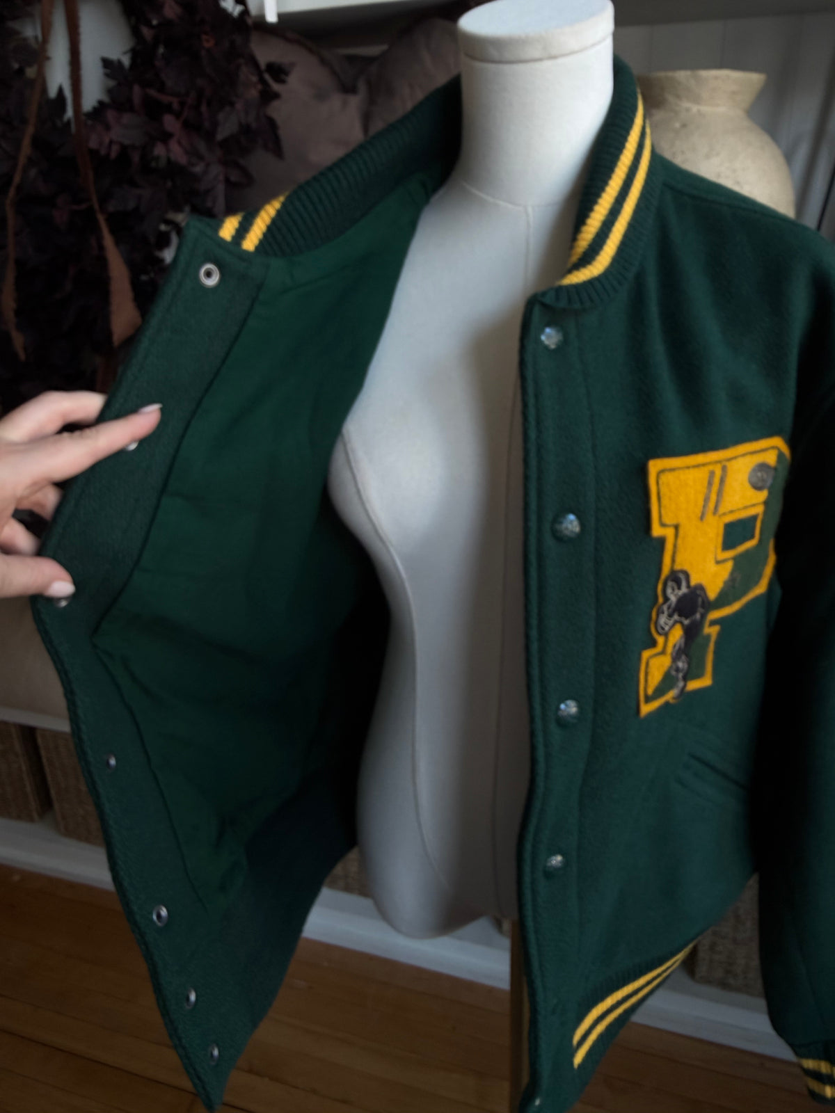 Polo Ralph Lauren wool Tigers varsity jacket. New with tags. Fits S-L