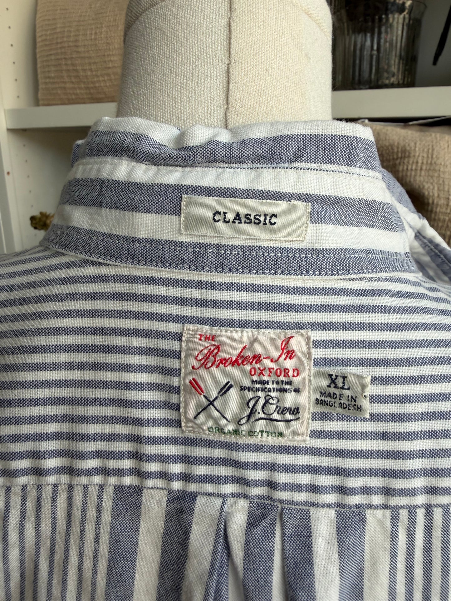 JCrew Broken in Oxford. Size XL. Never worn