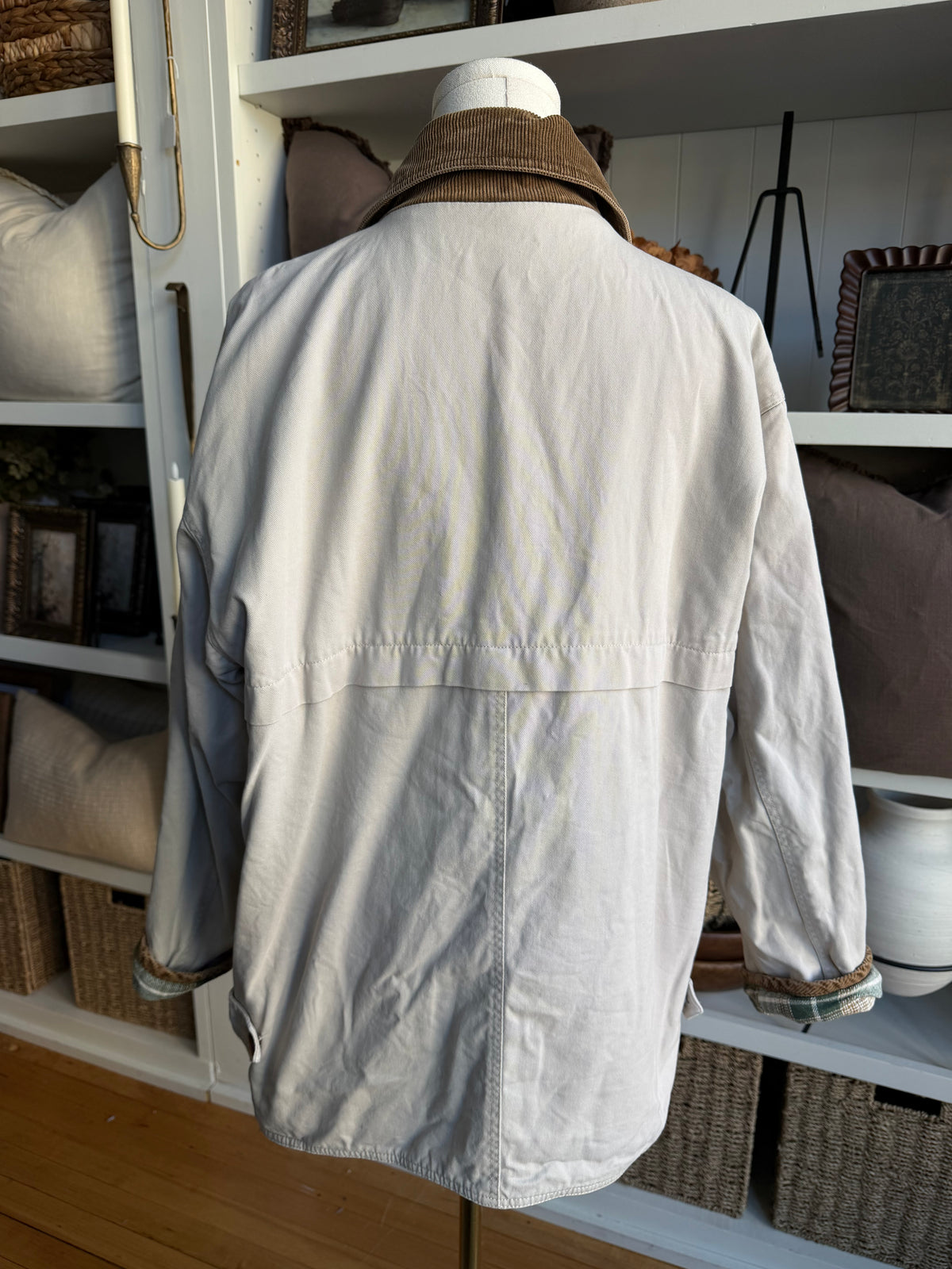 90s Brandon Thomas reversible chore coat. Fits XS-M petite