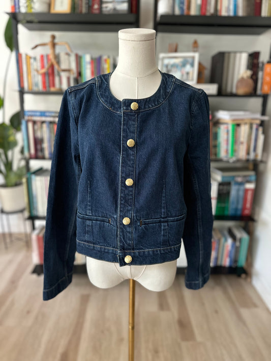 JCrew Factory denim lady jacket. NWT. Size 10