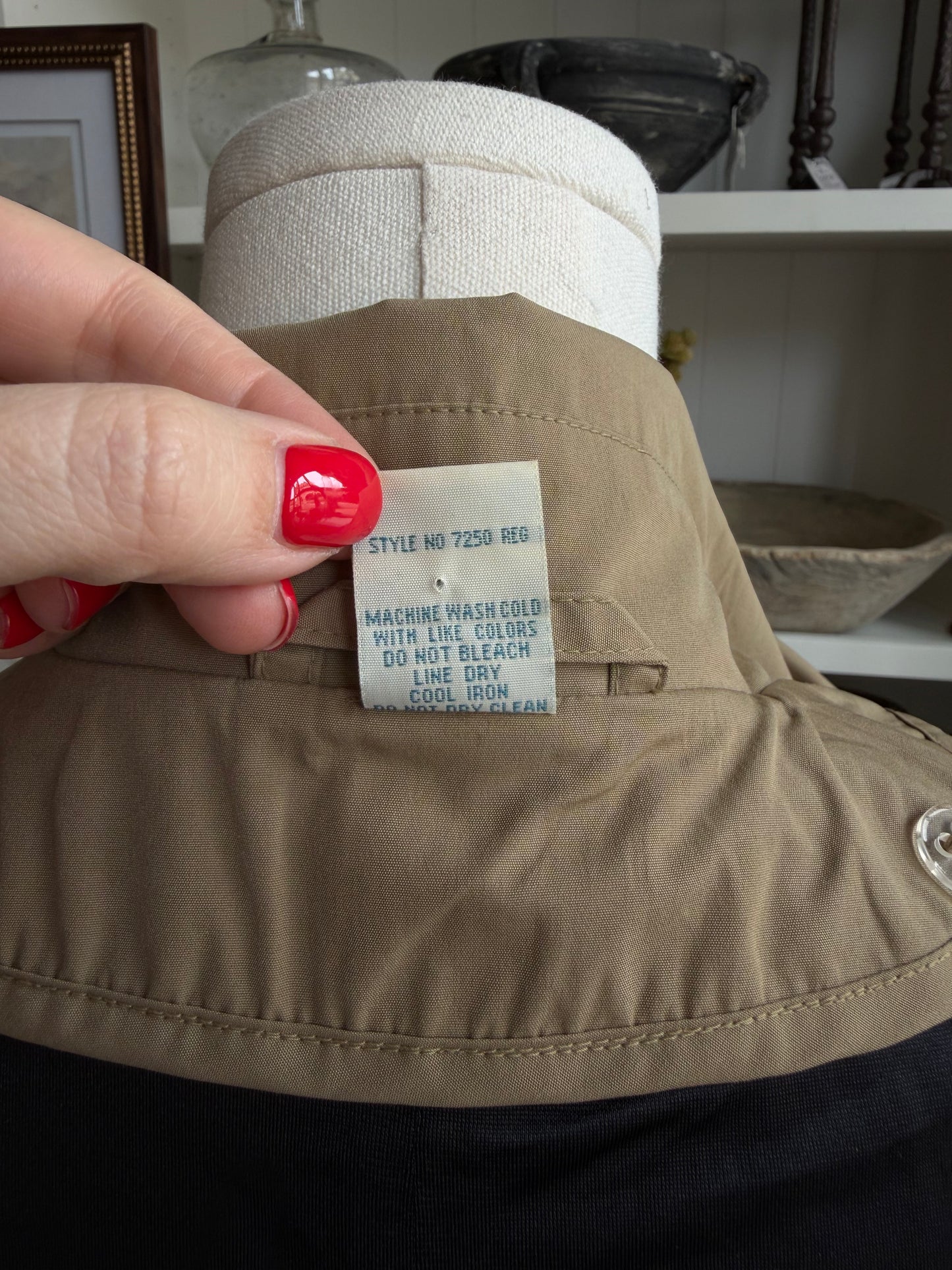 80s/90s Travel Smith lightweight trench