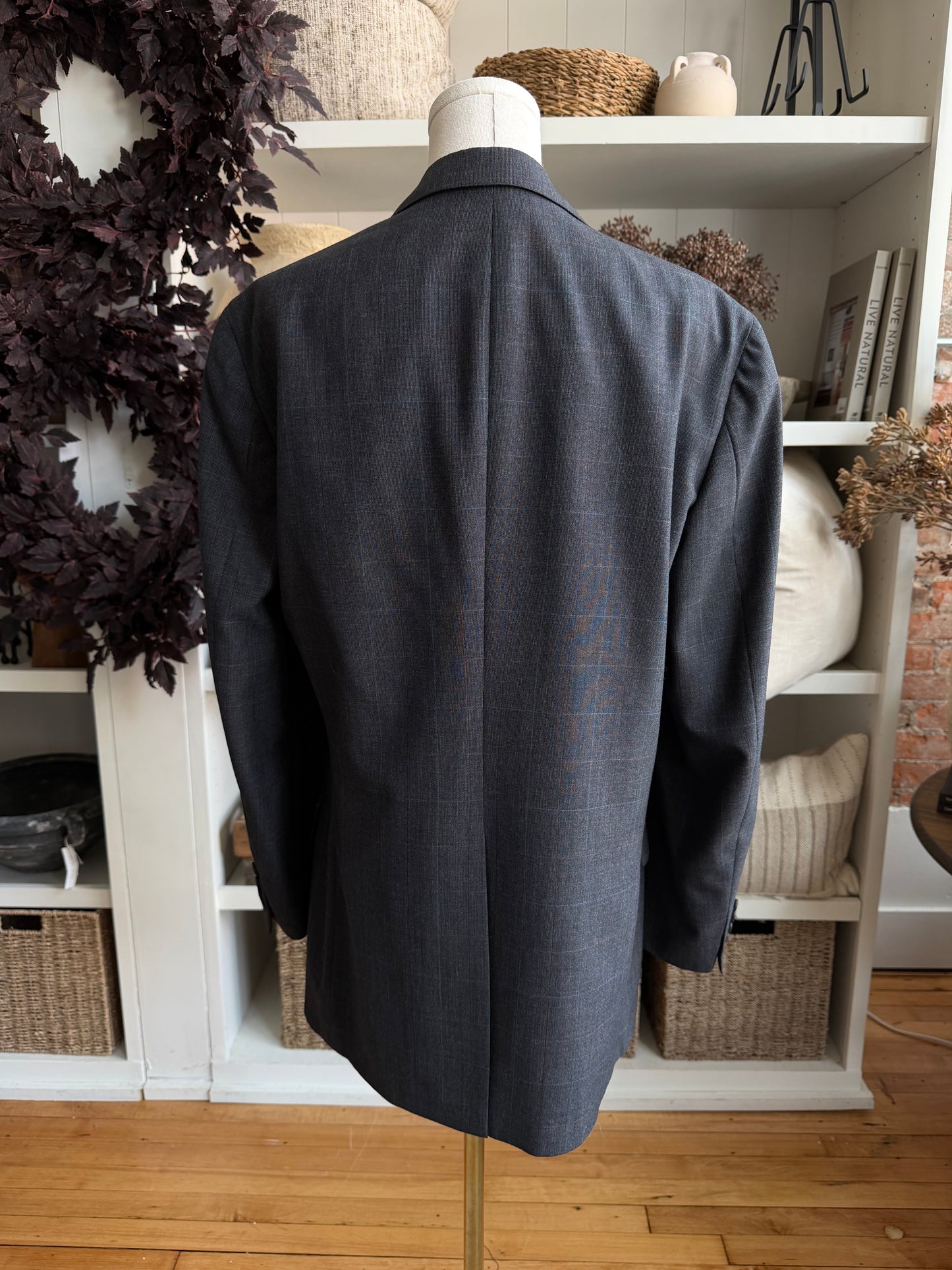 90s Polo University Club wool blazer. Made in the USA. Fits S-L