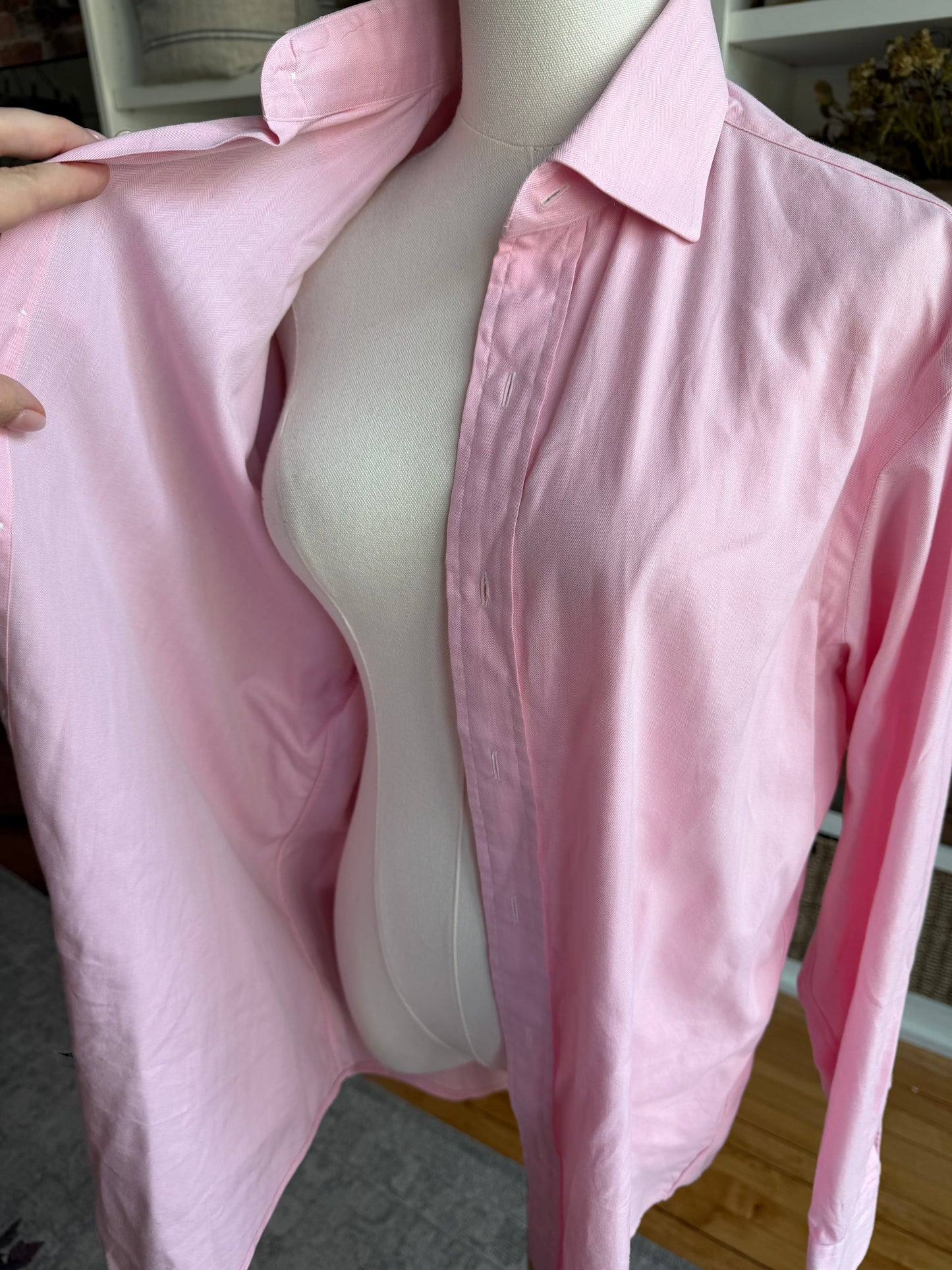 90s Polo Ralph Lauren pink Regent Classic button down