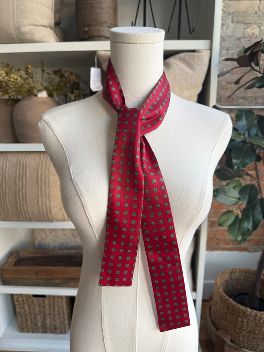 Vintage silk tie
