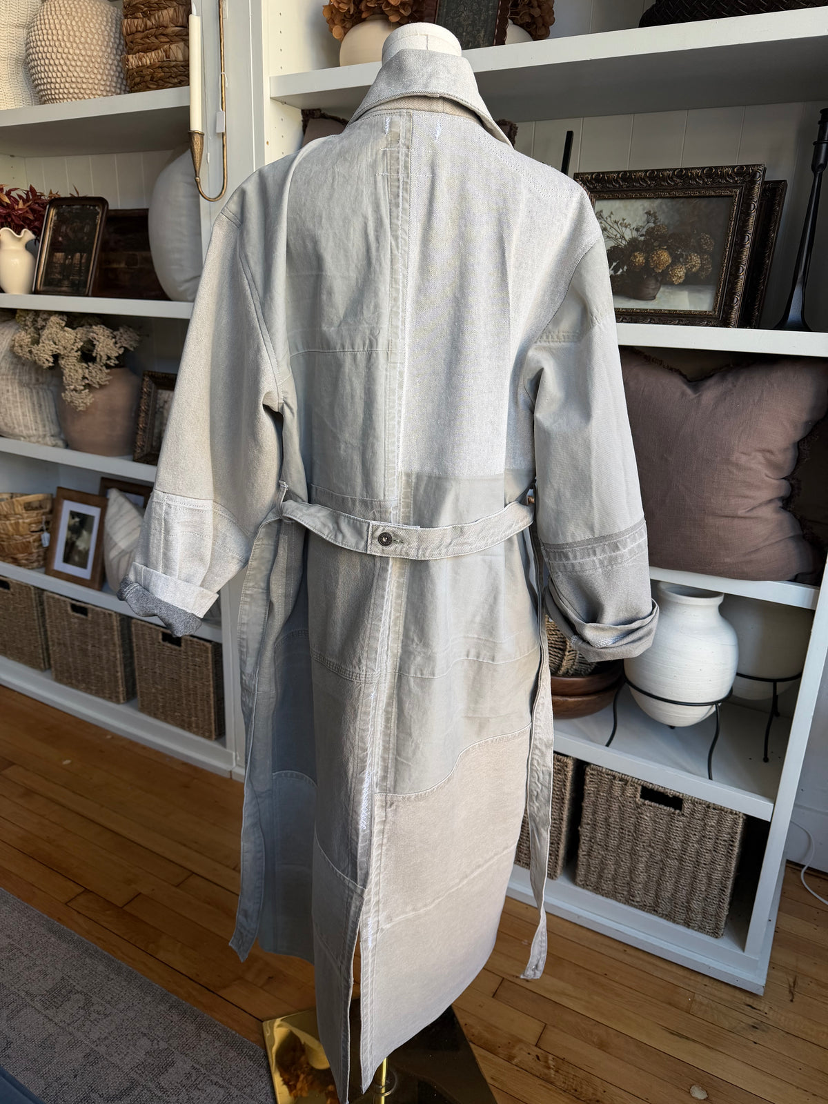#2 Reworked denim trench. Size M