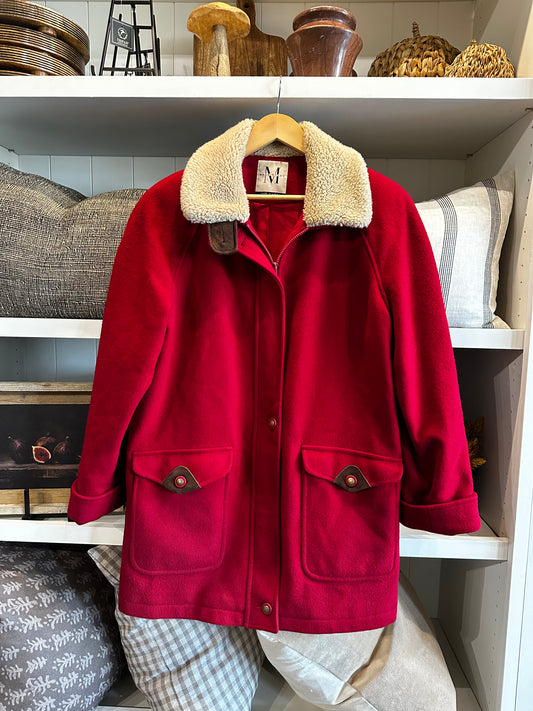 Mackintosh red wool jacket