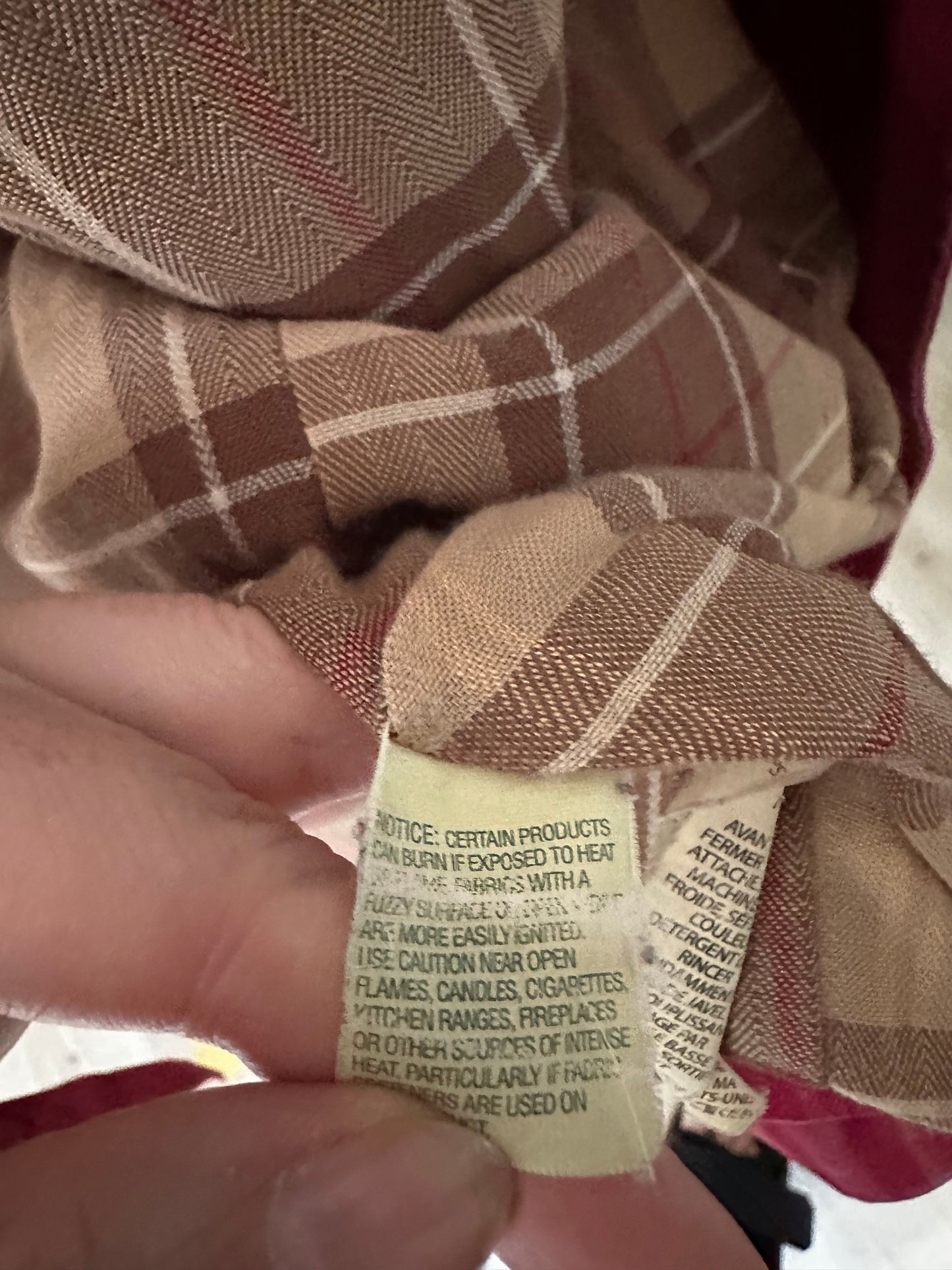 90s LL Bean faded red barn jacketed