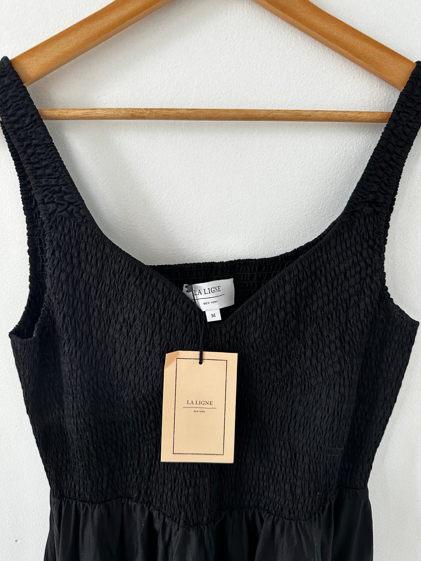 La Ligne Cruz dress in black. Size medium