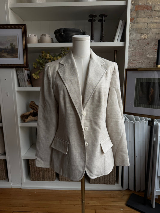 Vintage Austin Hill linen blazer