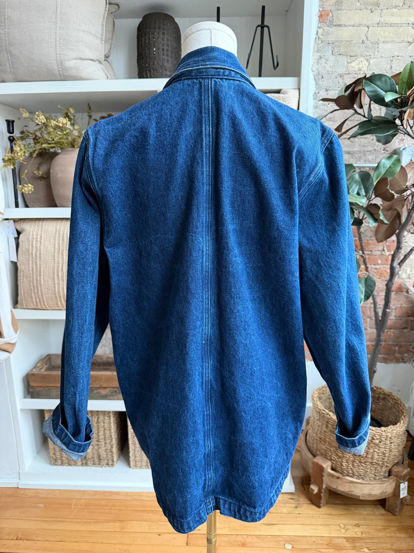 Vintage denim blazer. Made in the USA
