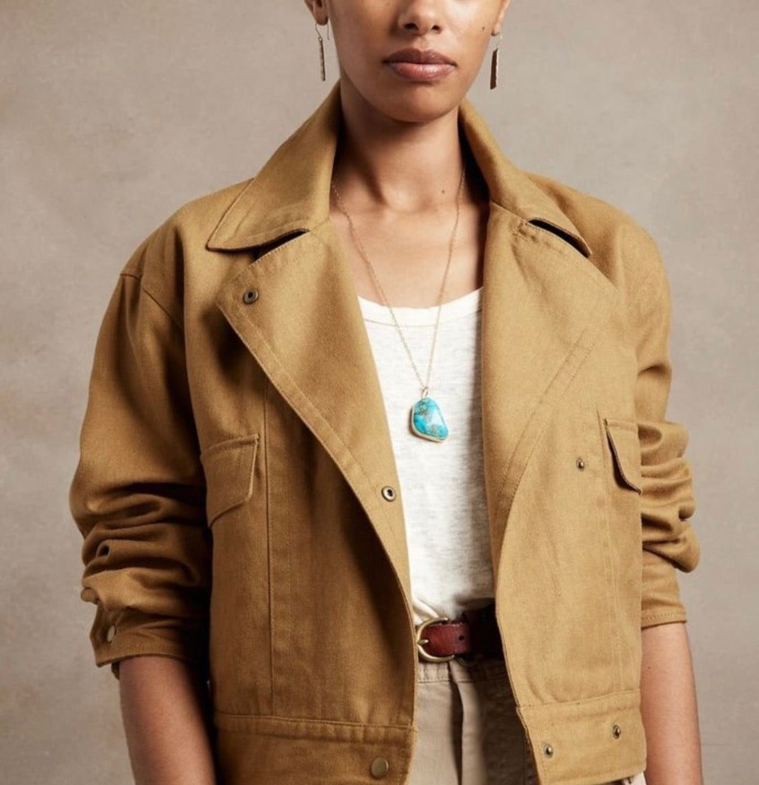 Banana Republic Amelia flight jacket. Size M