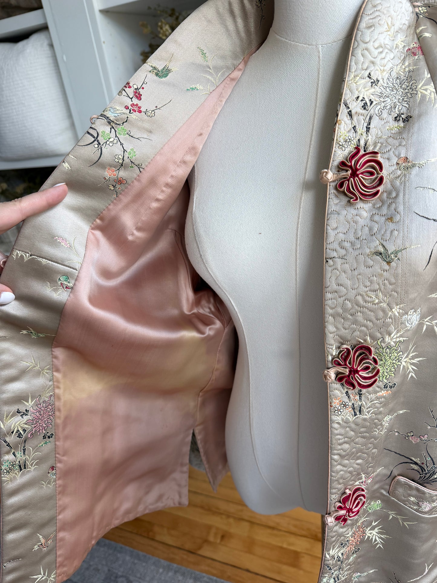 Vintage silk jacket