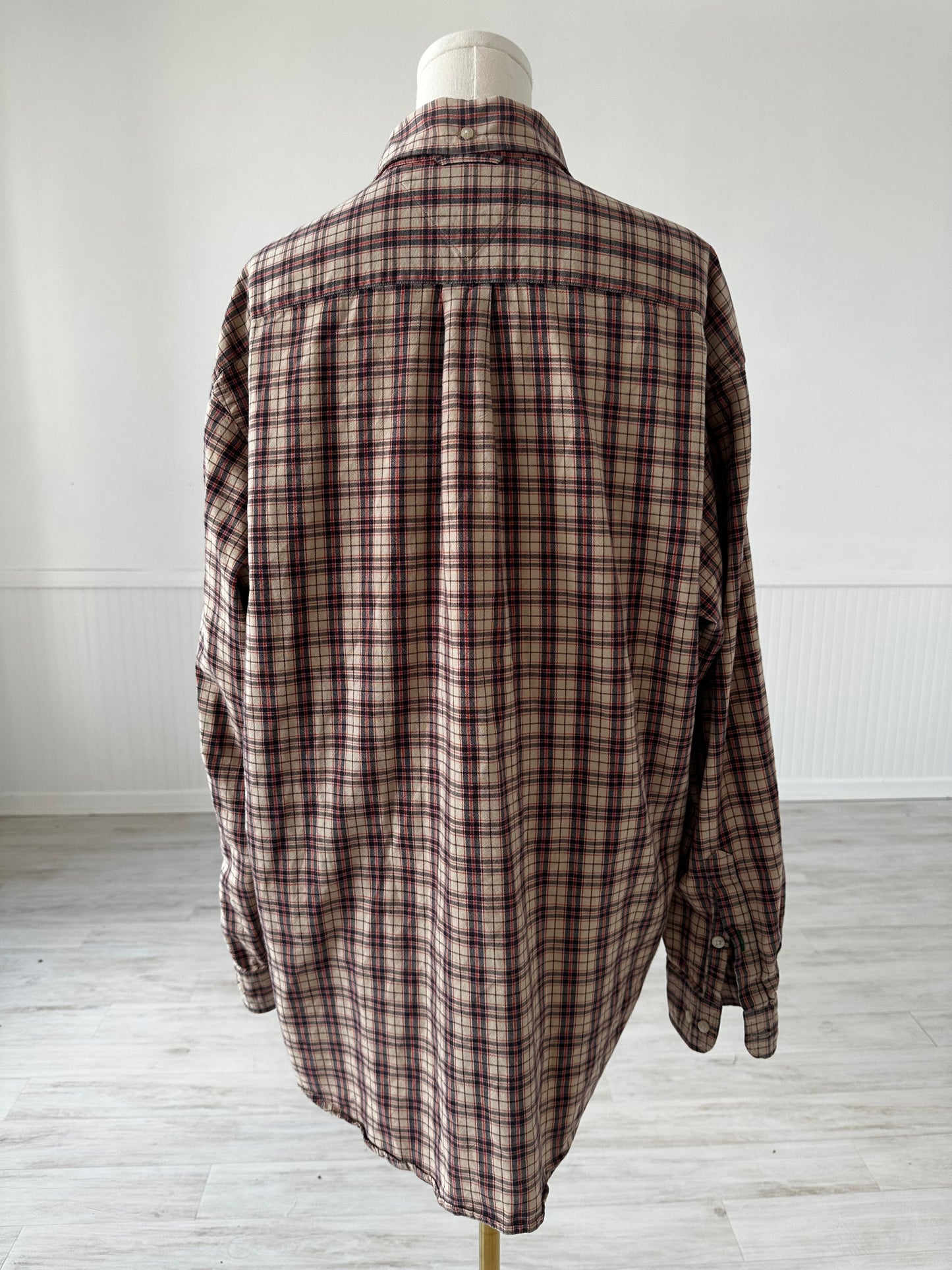 90s Tommy Hilfiger plaid button down