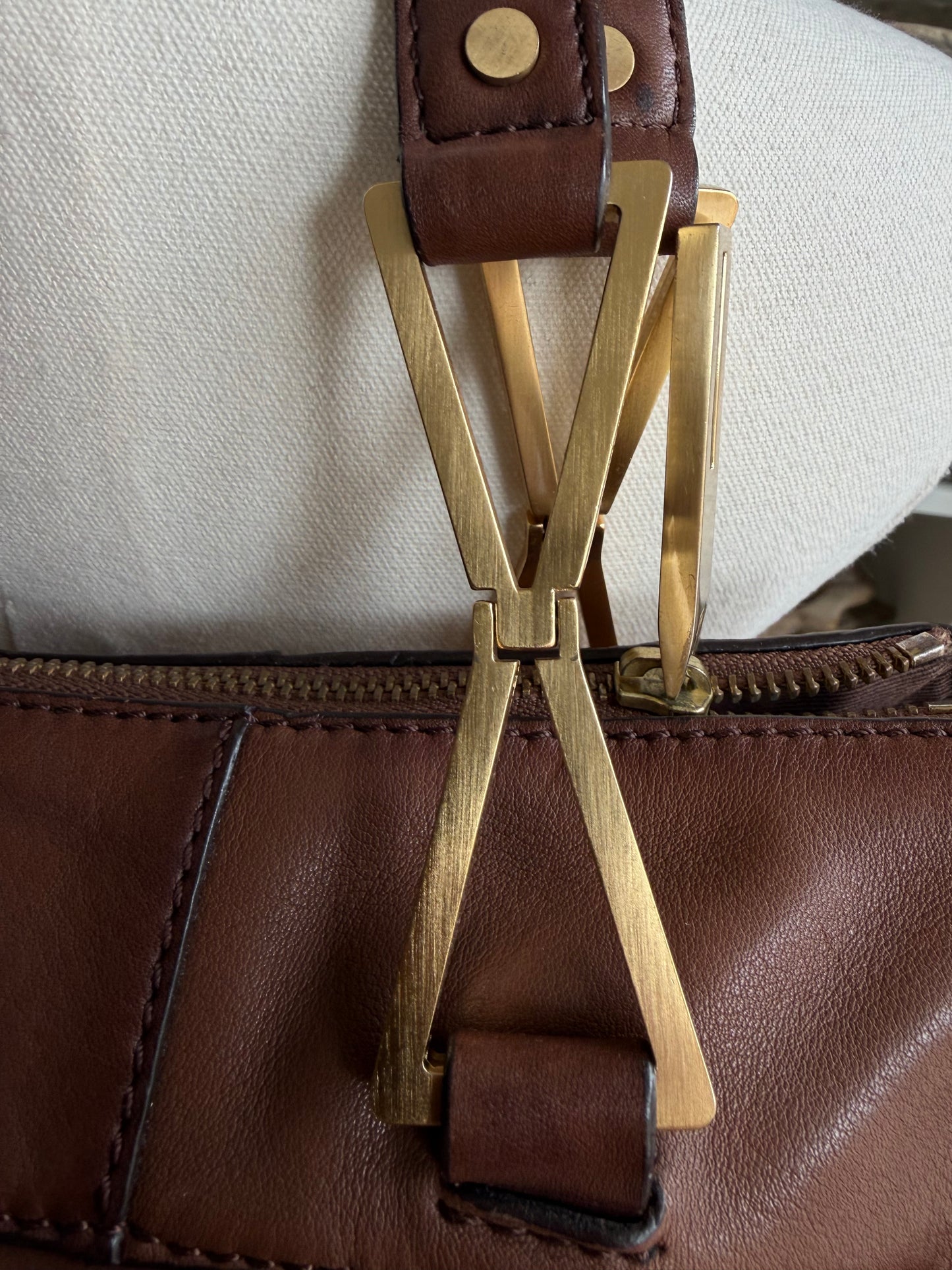 90s/00s Calvin Klein leather bag