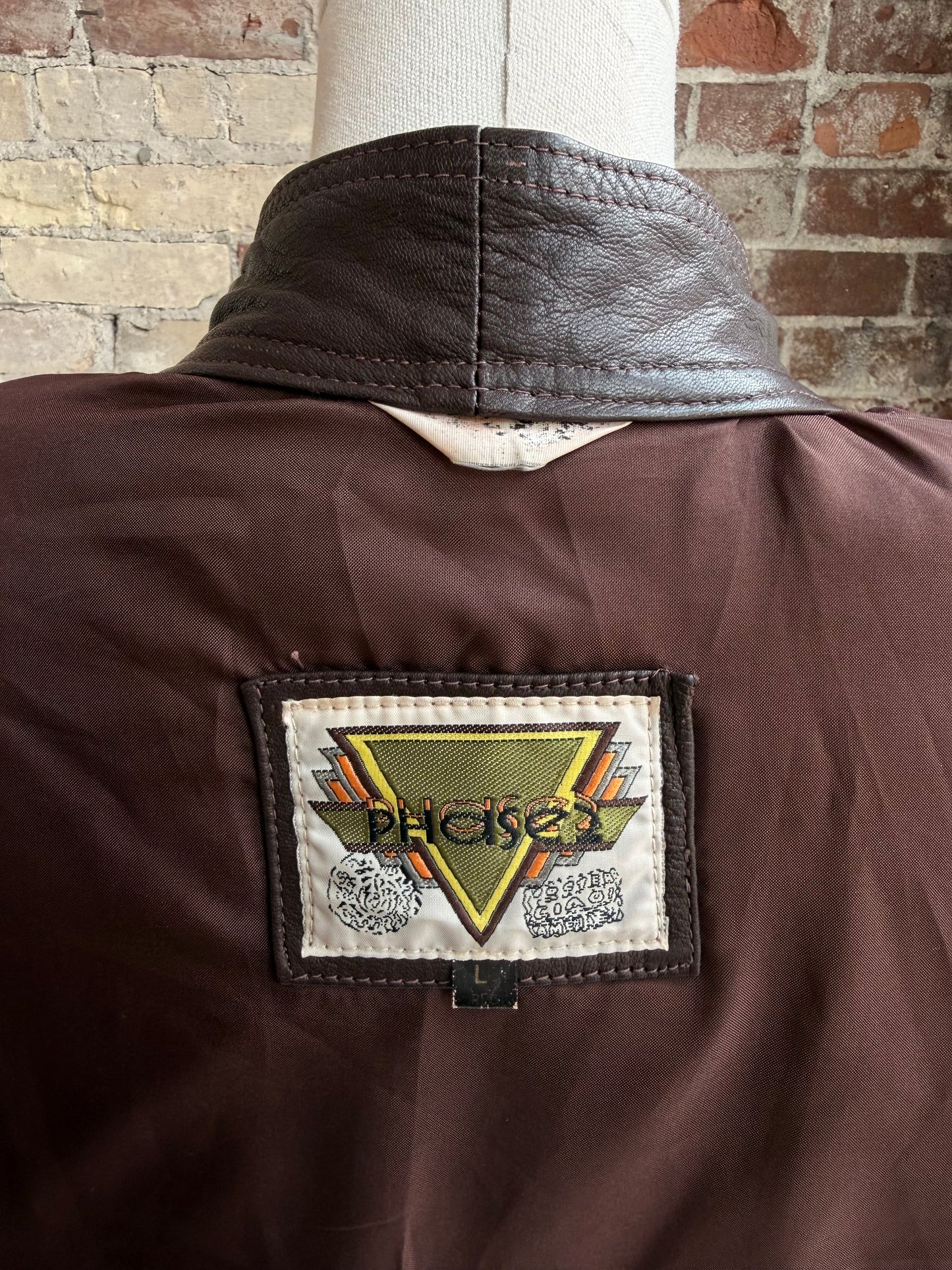 80s Phase 2 leather bomber