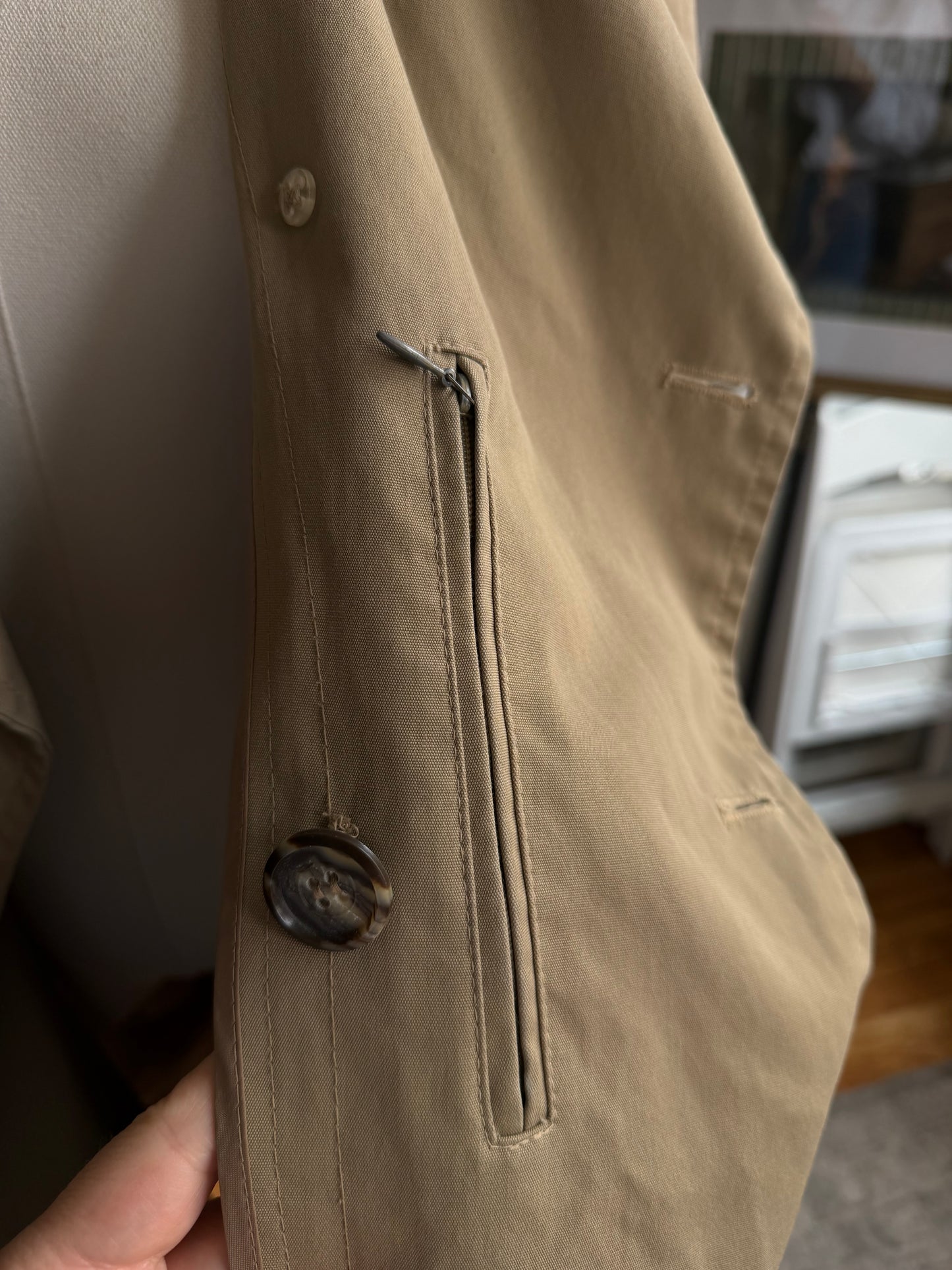 Vintage trench. Made in Korea