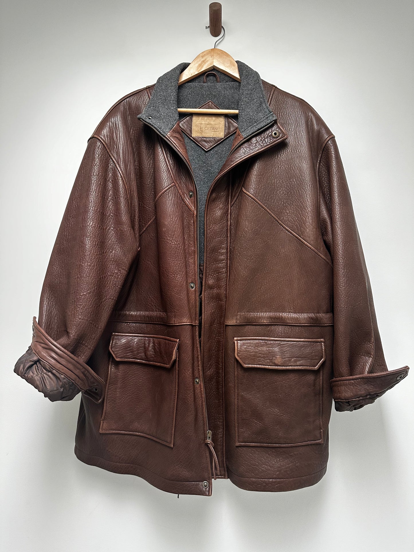 Vintage Cezani leather jacket