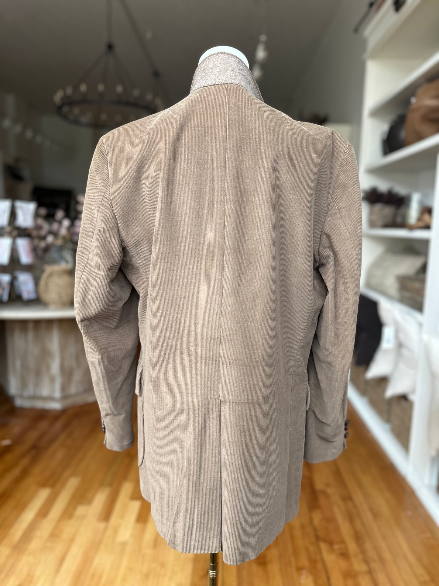 80s Glenshire tailored corduroy blazer