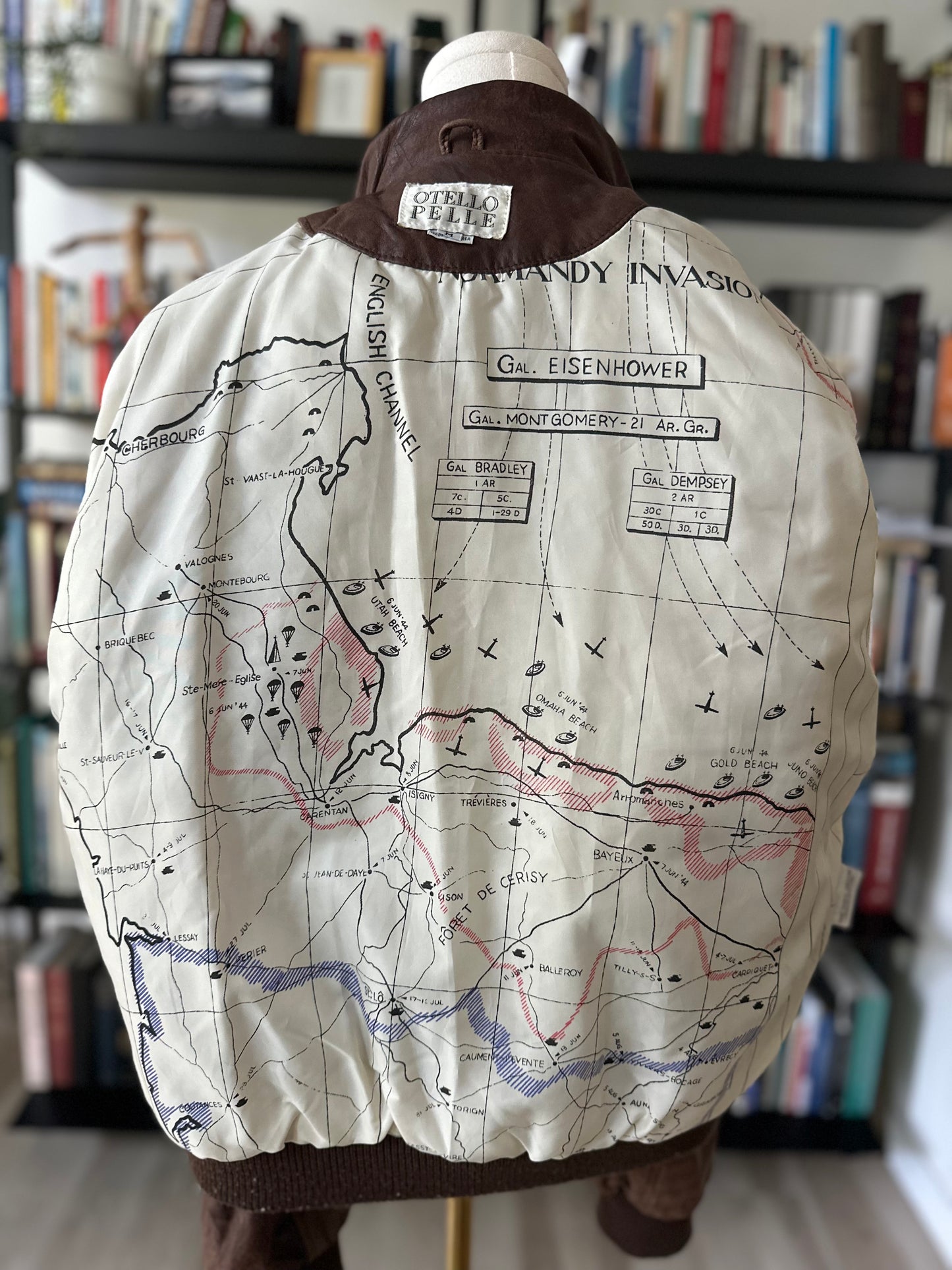 90s Otello Pelle leather bomber. Made in Korea