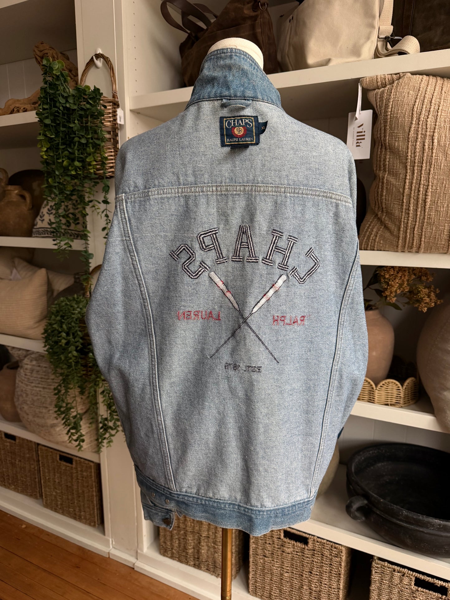 90s Chaps Ralph Lauren denim jacket