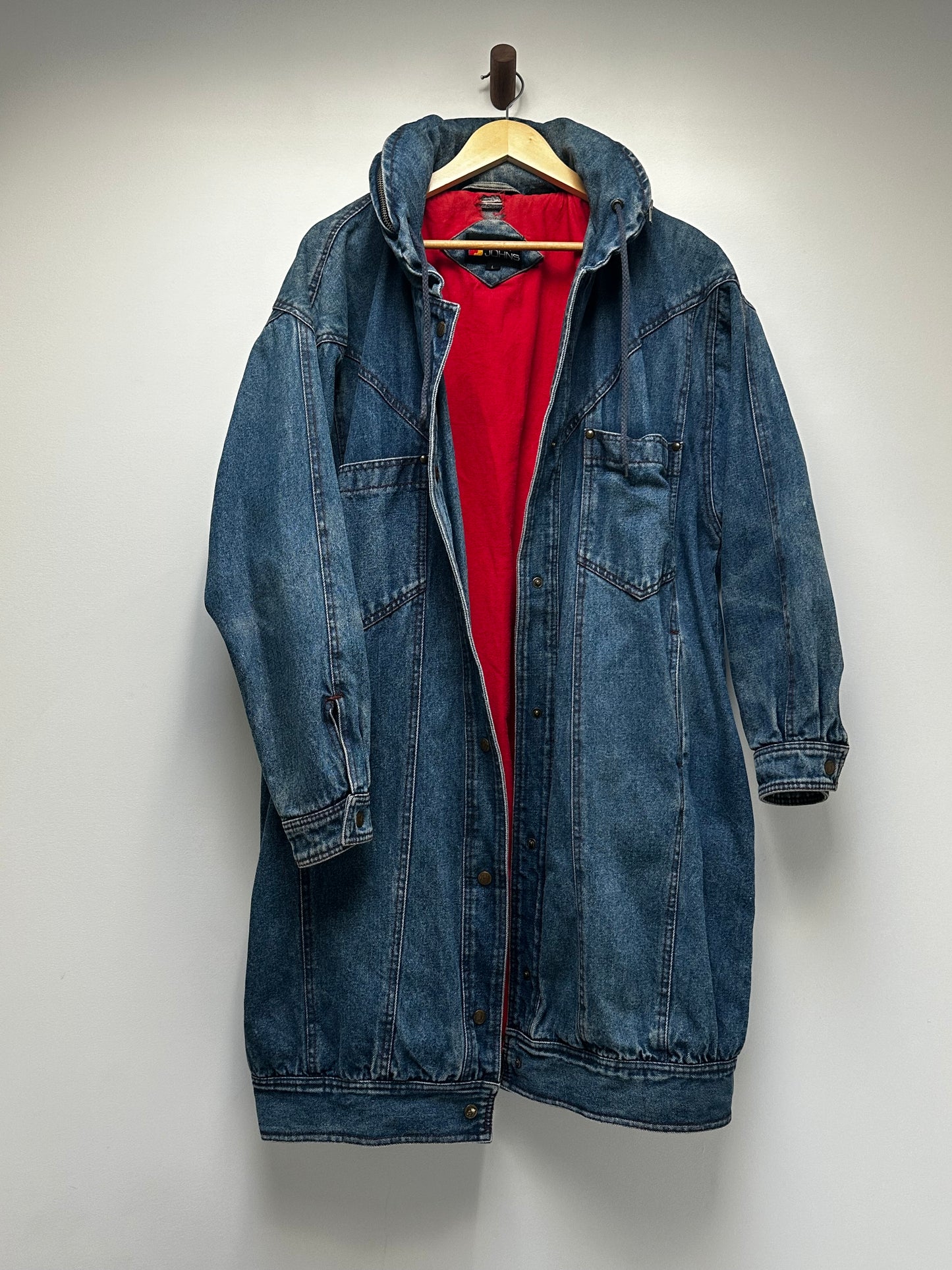 Vintage Andy John’s denim lined coat