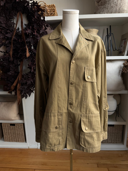 80s LL Bean light weight hunting jacket. Made in the USA. Fits XS-M