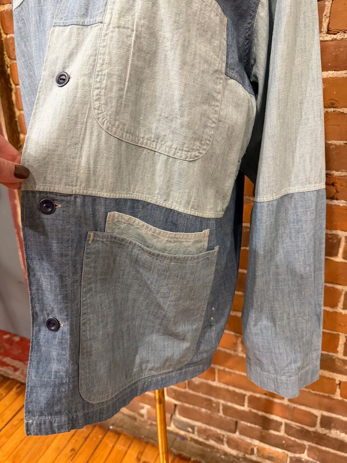Polo Ralph Lauren light weight denim patchwork chore coats fits S-L