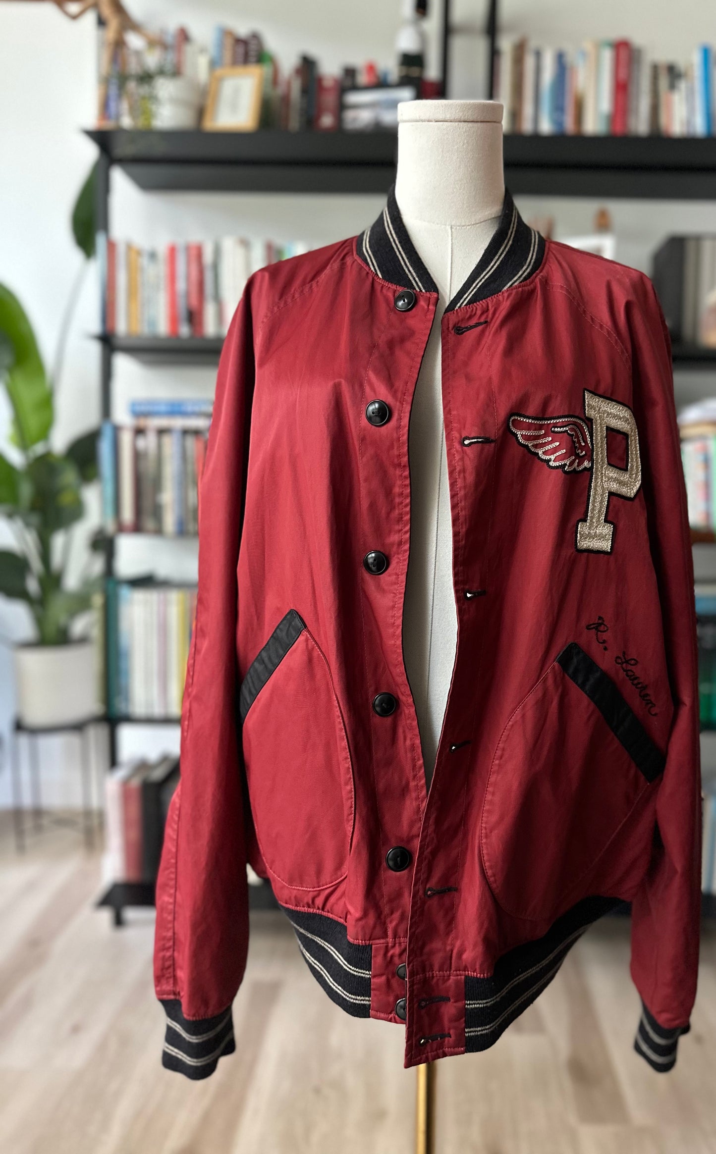 00s Polo Ralph Lauren reversible bomber jacket