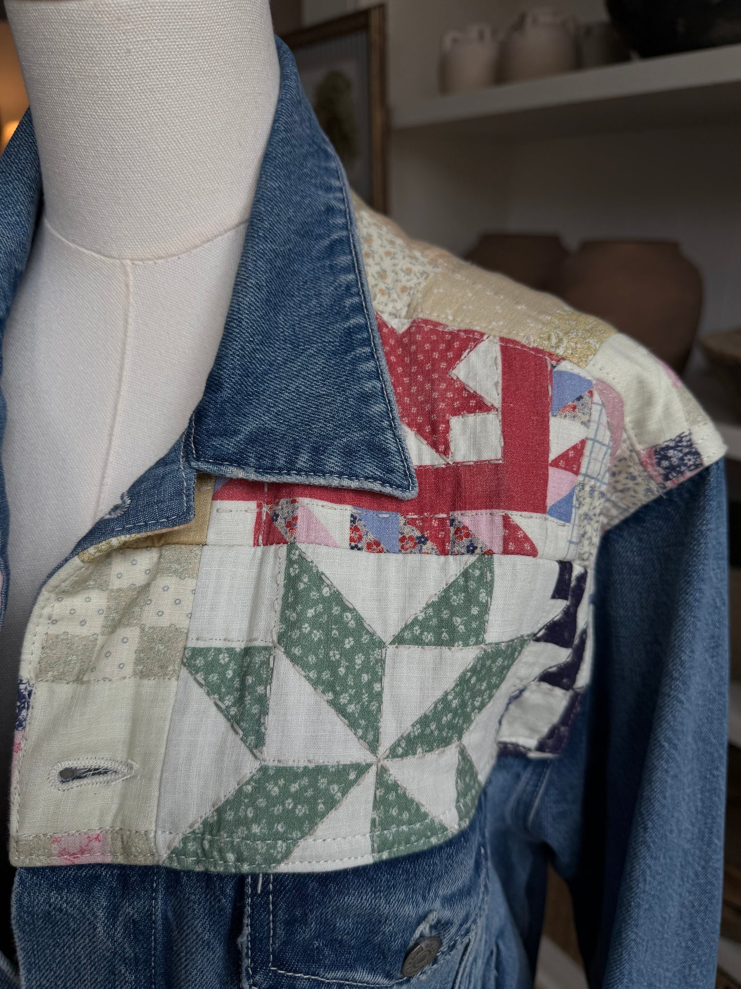 Polo Ralph Lauren quilted denim jacket