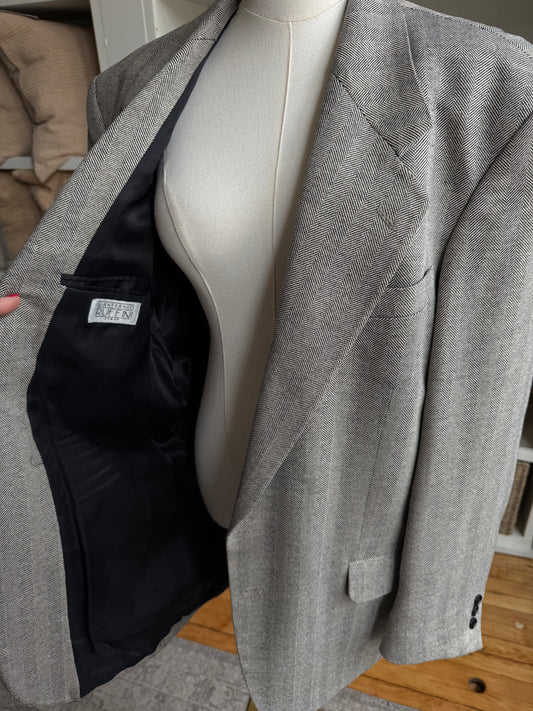 80s Gianfranco Ruffini blazer. Made in Yugoslavia
