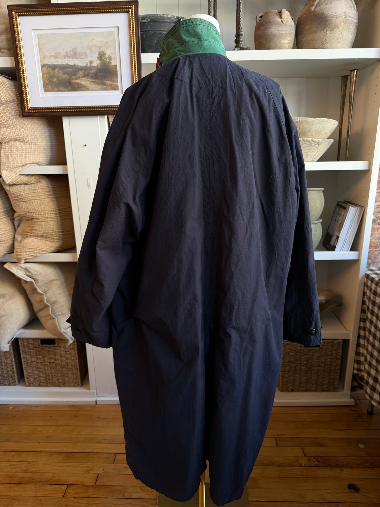80s Five Knots Melka navy trench #15