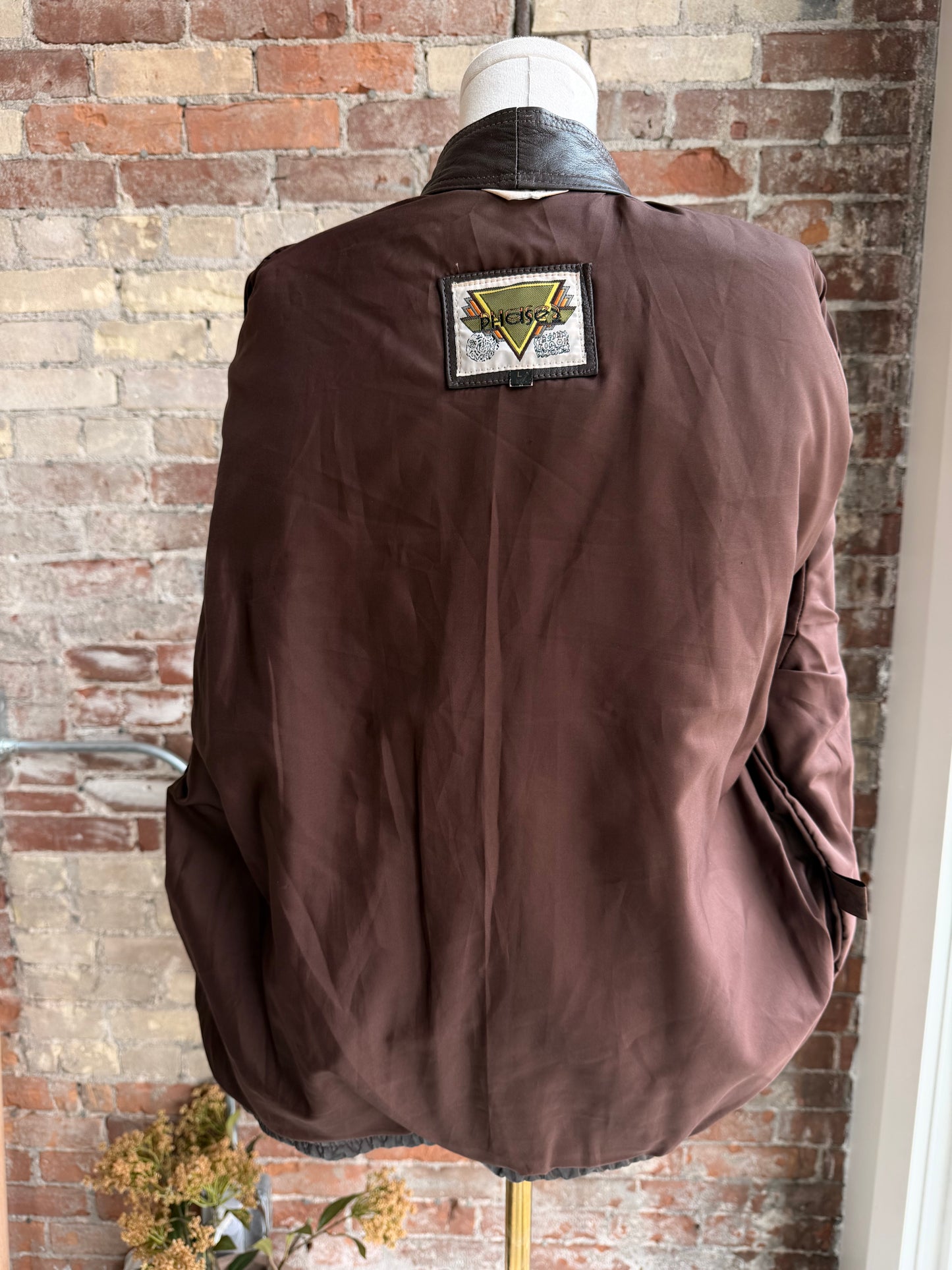 80s Phase 2 leather bomber