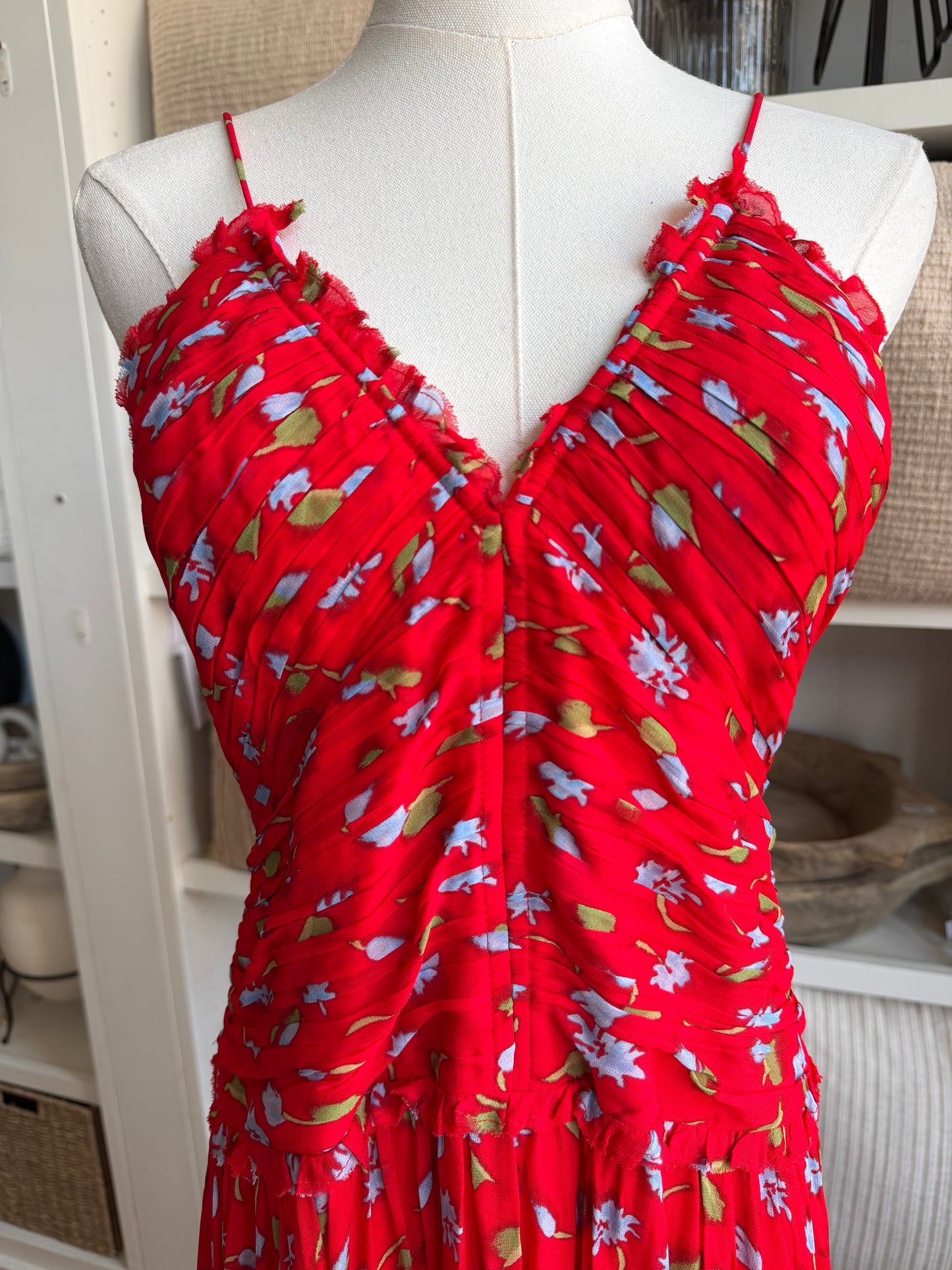 JCrew Collection ruched chiffon dress. Size 10. NWT