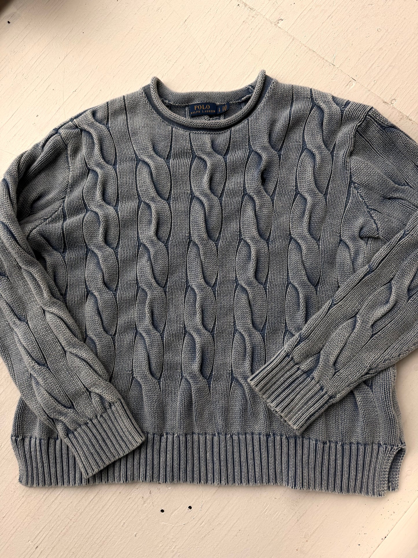 Polo Ralph Lauren cotton cable knit sweater