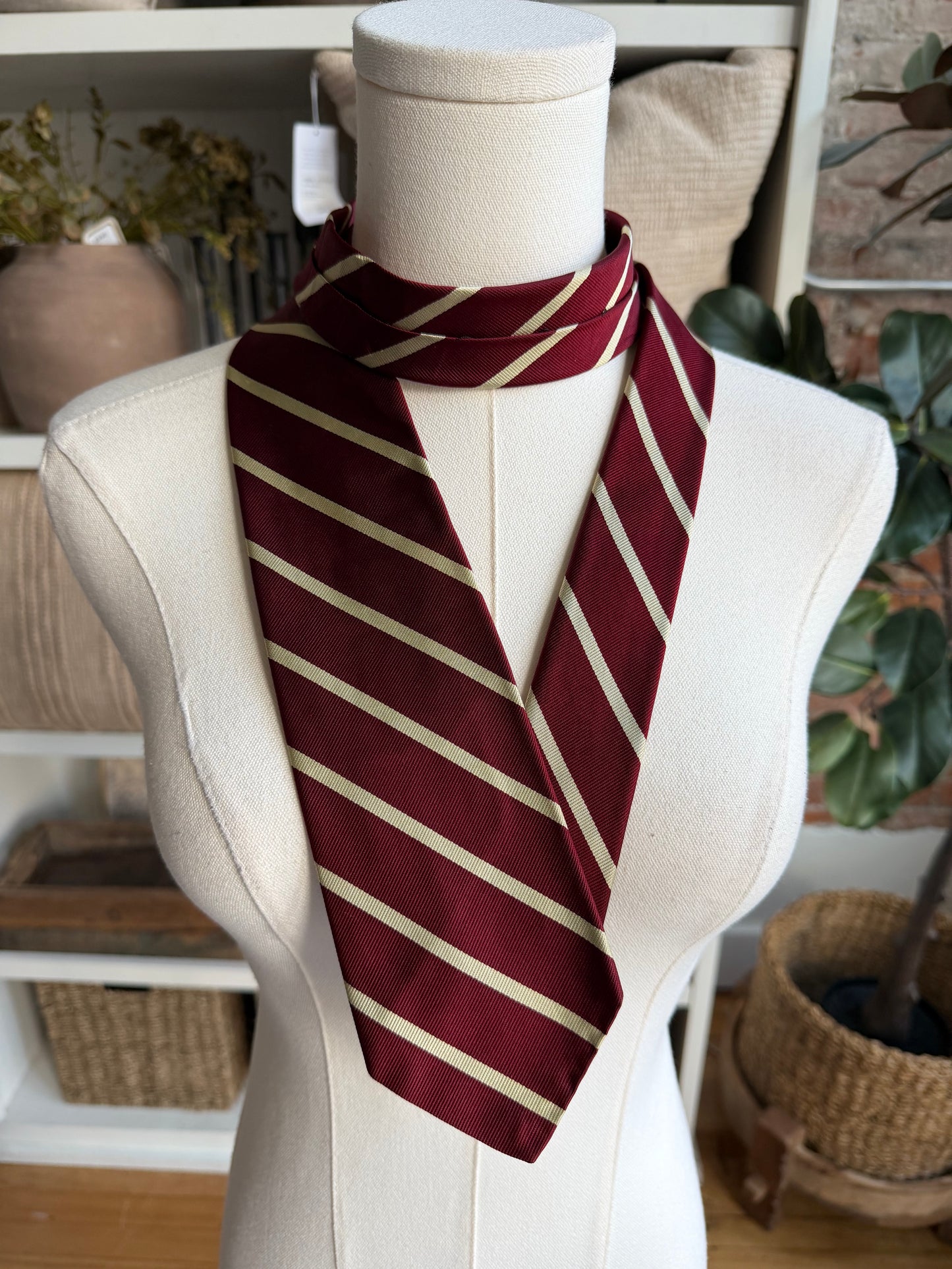 80s Brooks Brothers striped tie