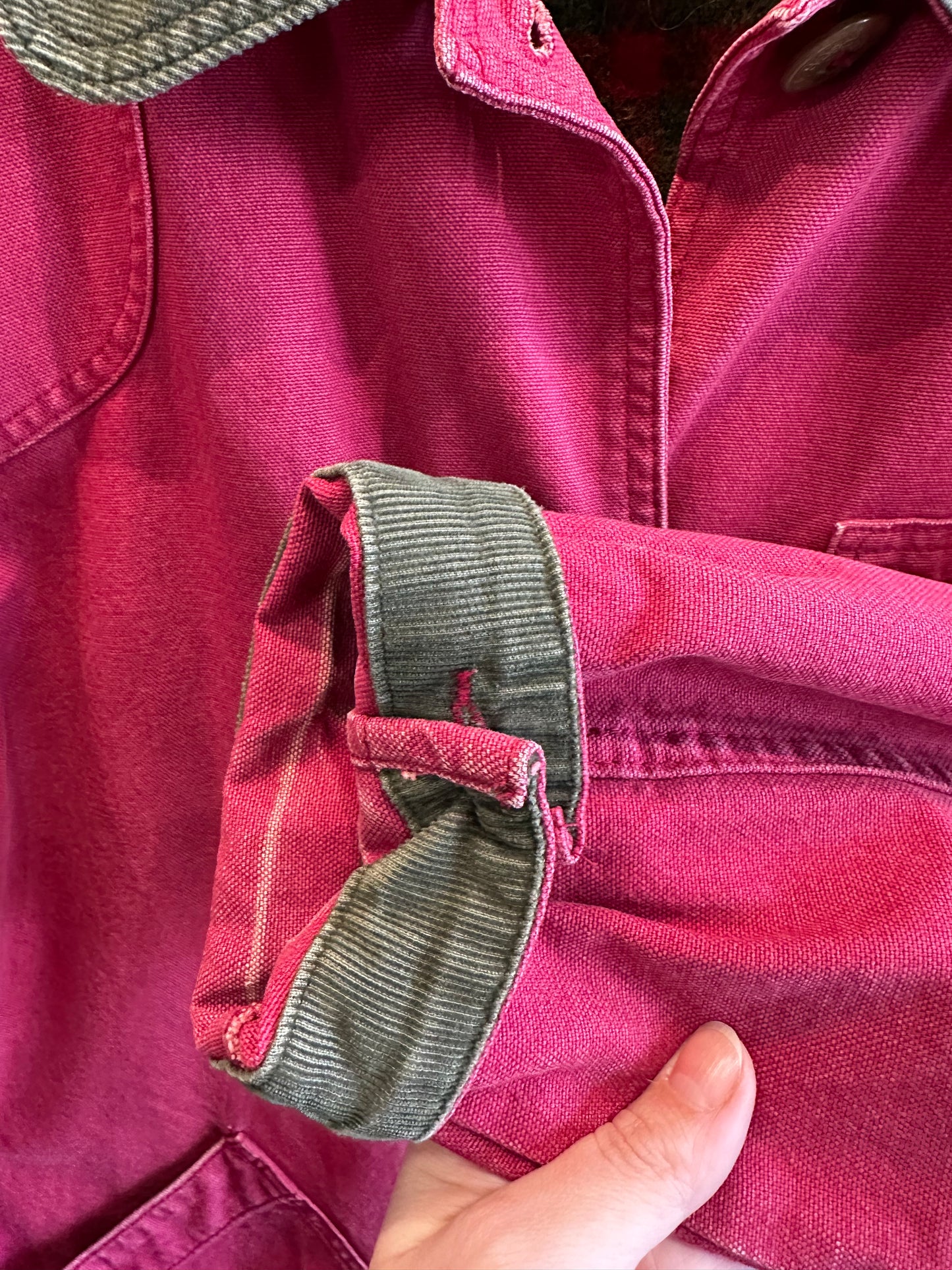 80s LL Bean lined barn coat