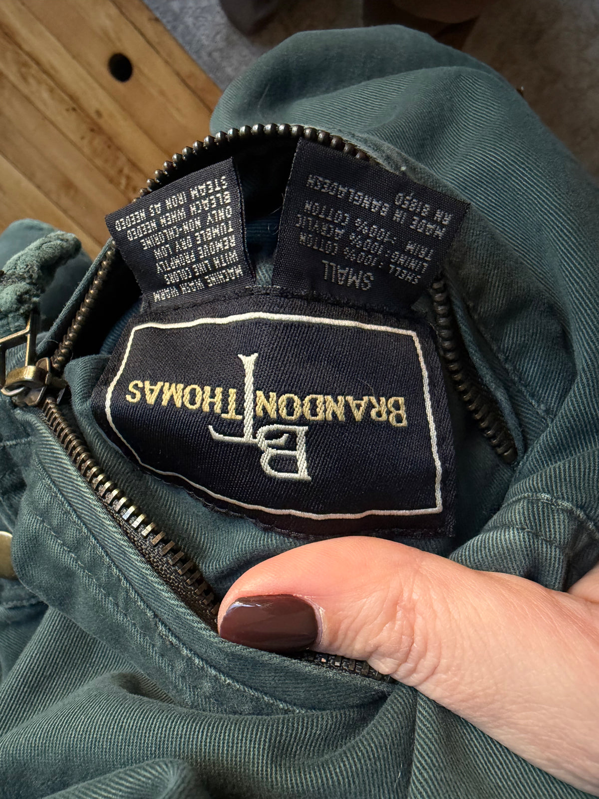 90s Brandon Thomas reversible chore coat. Fits XS-M