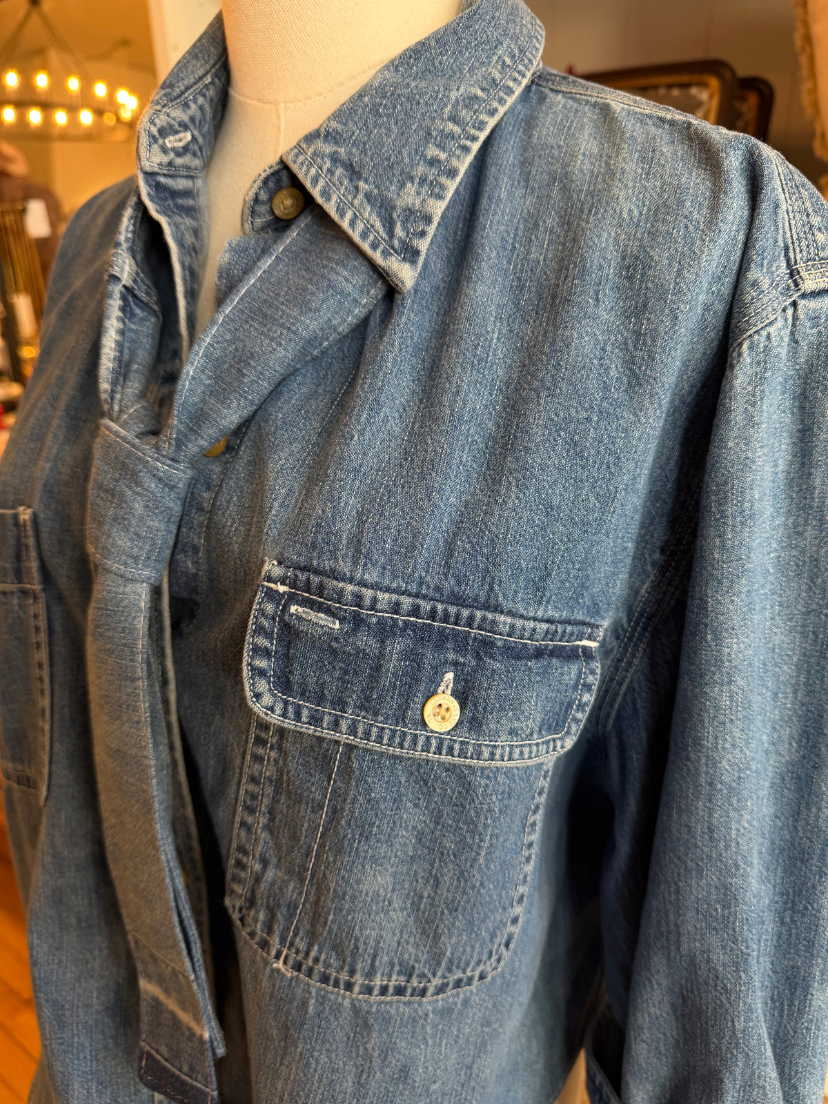 #9 Reworked button down. Fits XS-M