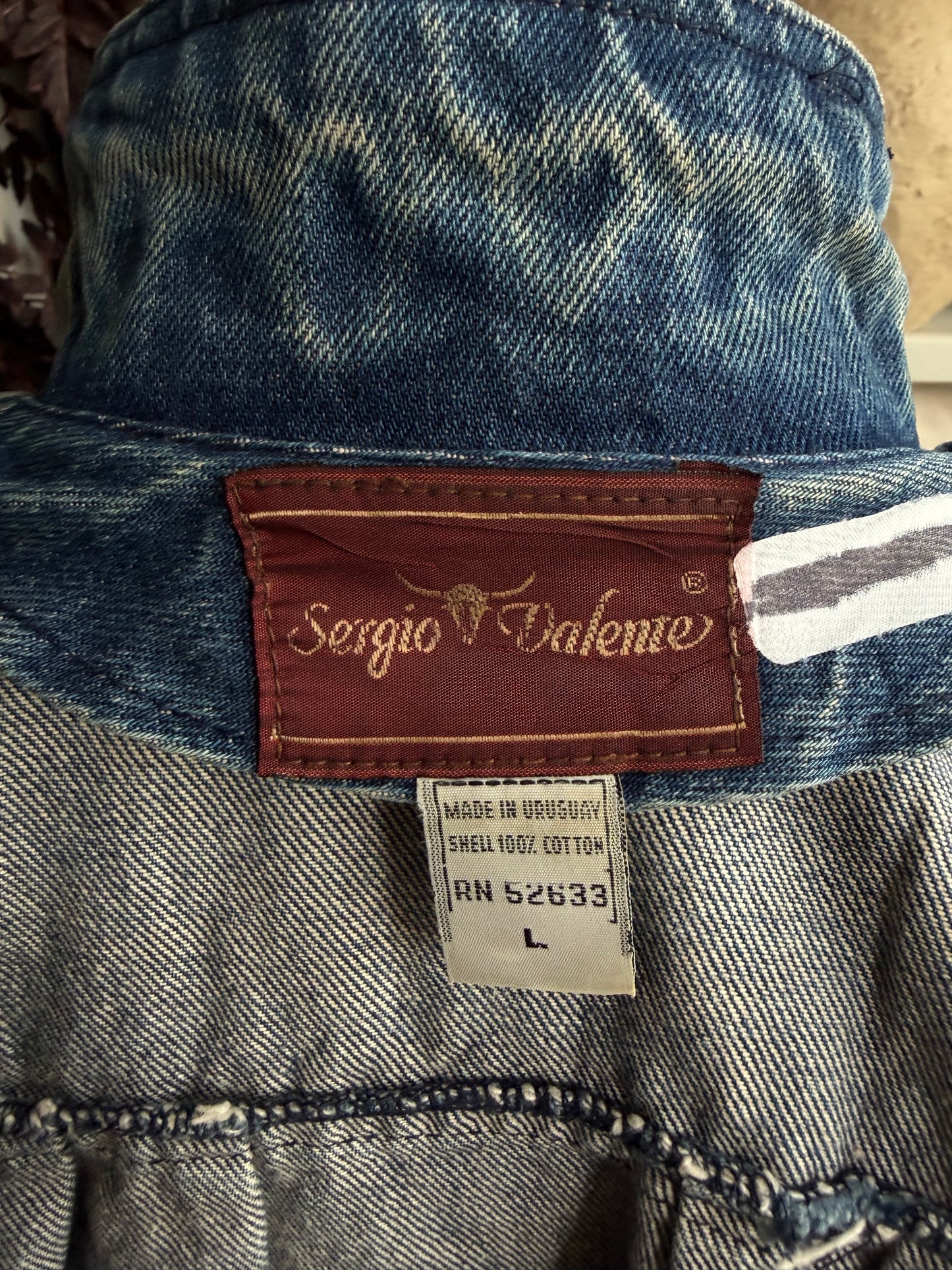 80s Sergio Valente denim bomber. Fits XXS-S