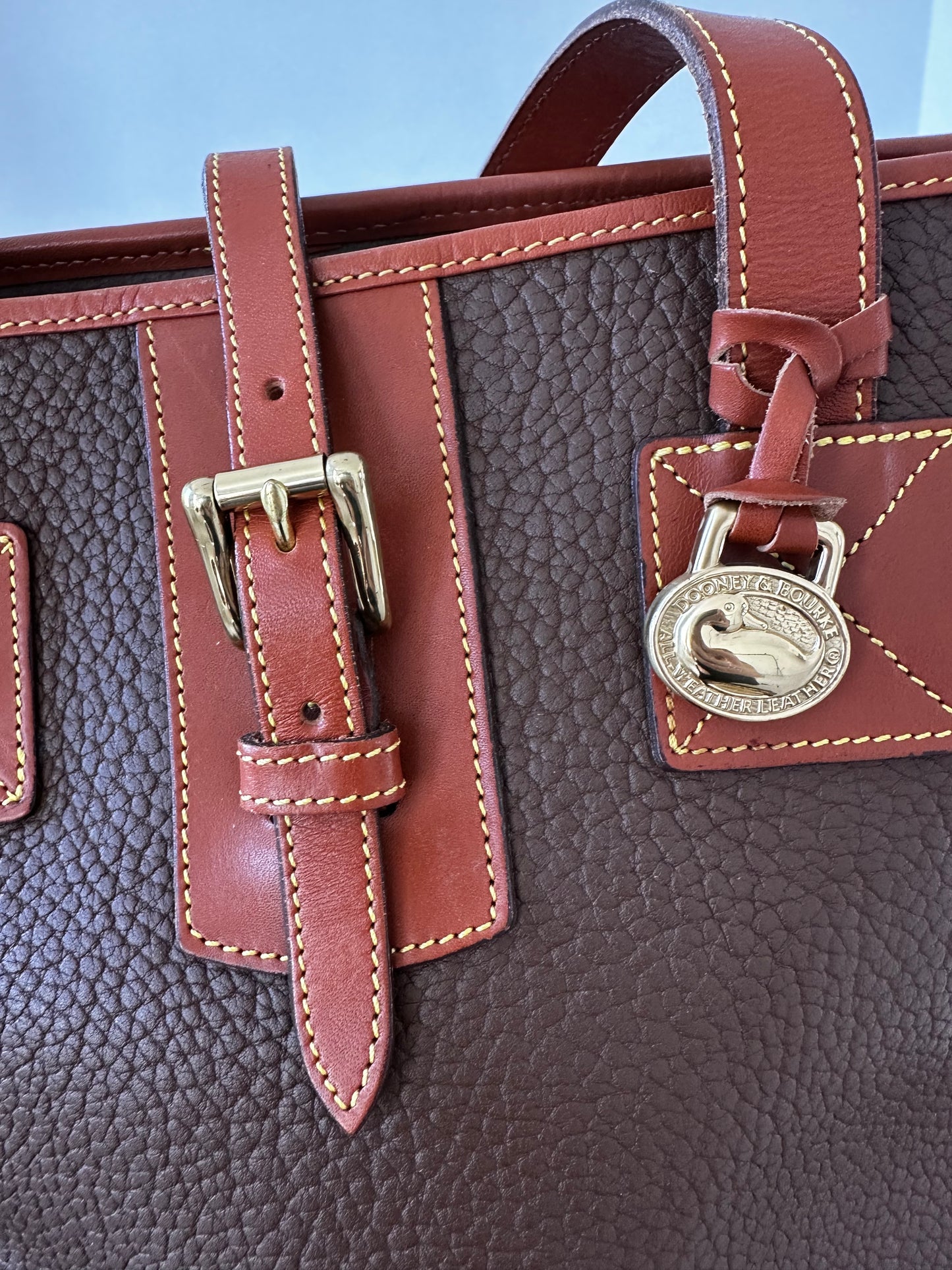 90s Dooney and Bourke tote bag